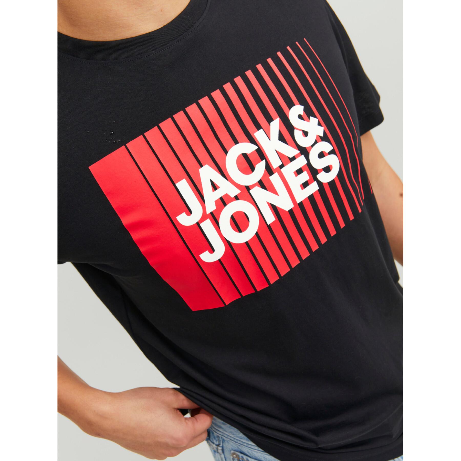 T-shirt de pescoço redondo Jack & Jones Corp Logo