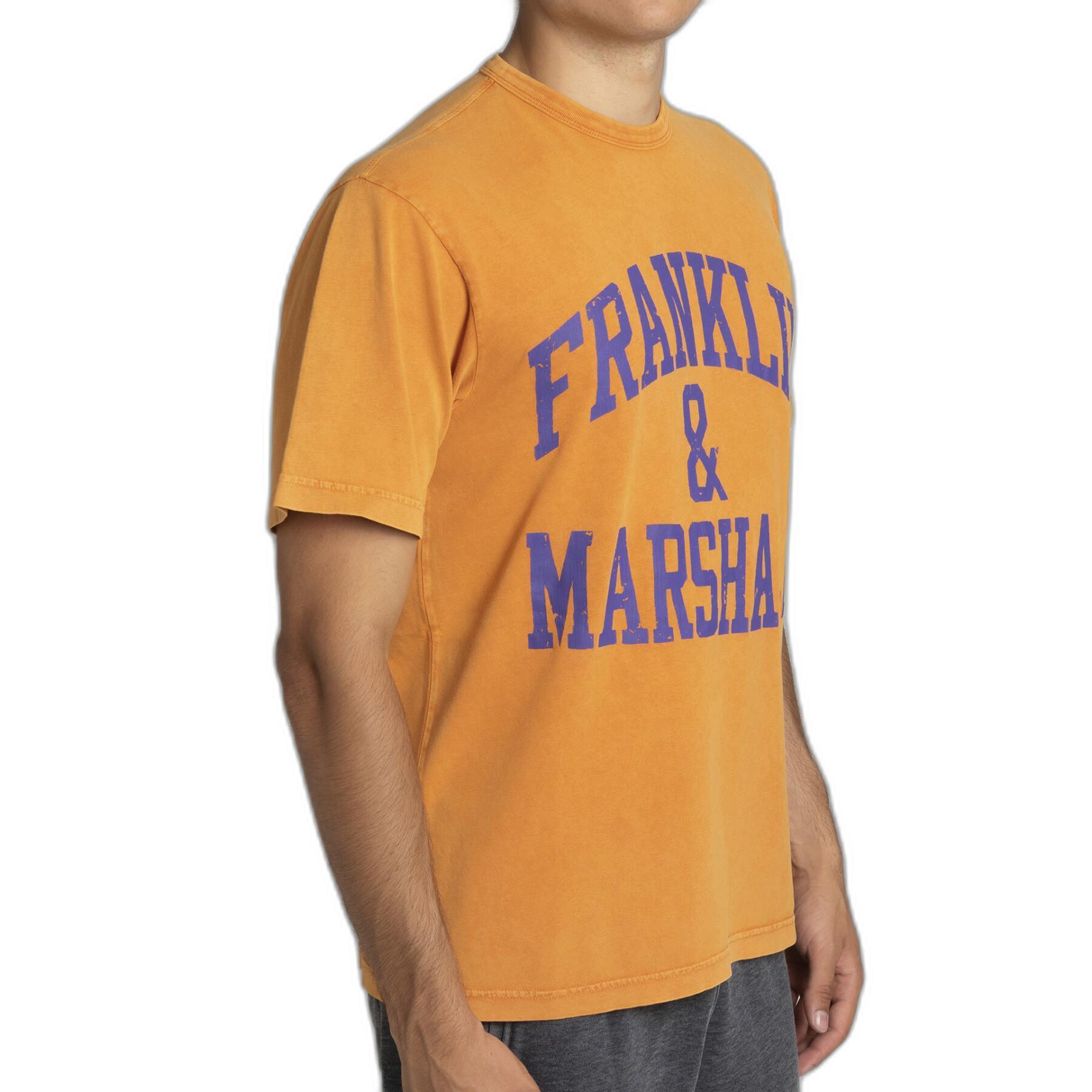 T-shirt de manga curta Franklin & Marshall