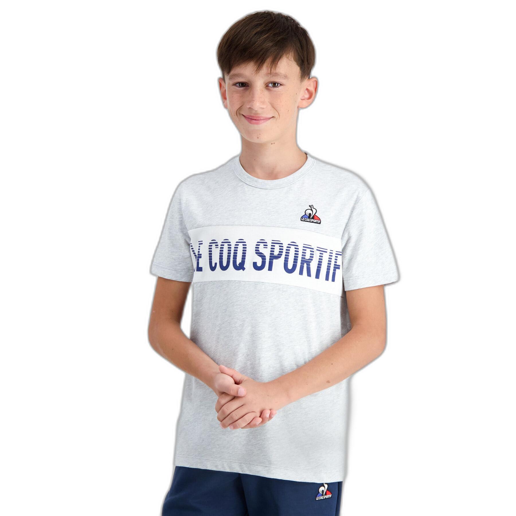 T-shirt de criança Le Coq Sportif BAT N°3