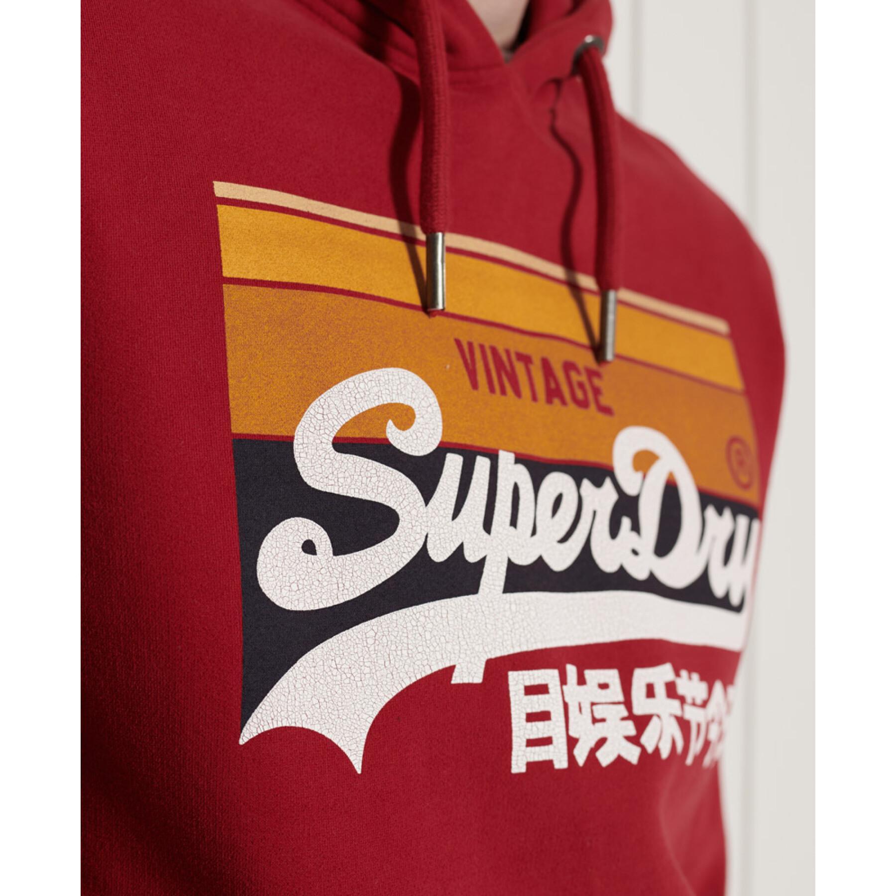 Capuz listrado Superdry Vintage Logo Cali