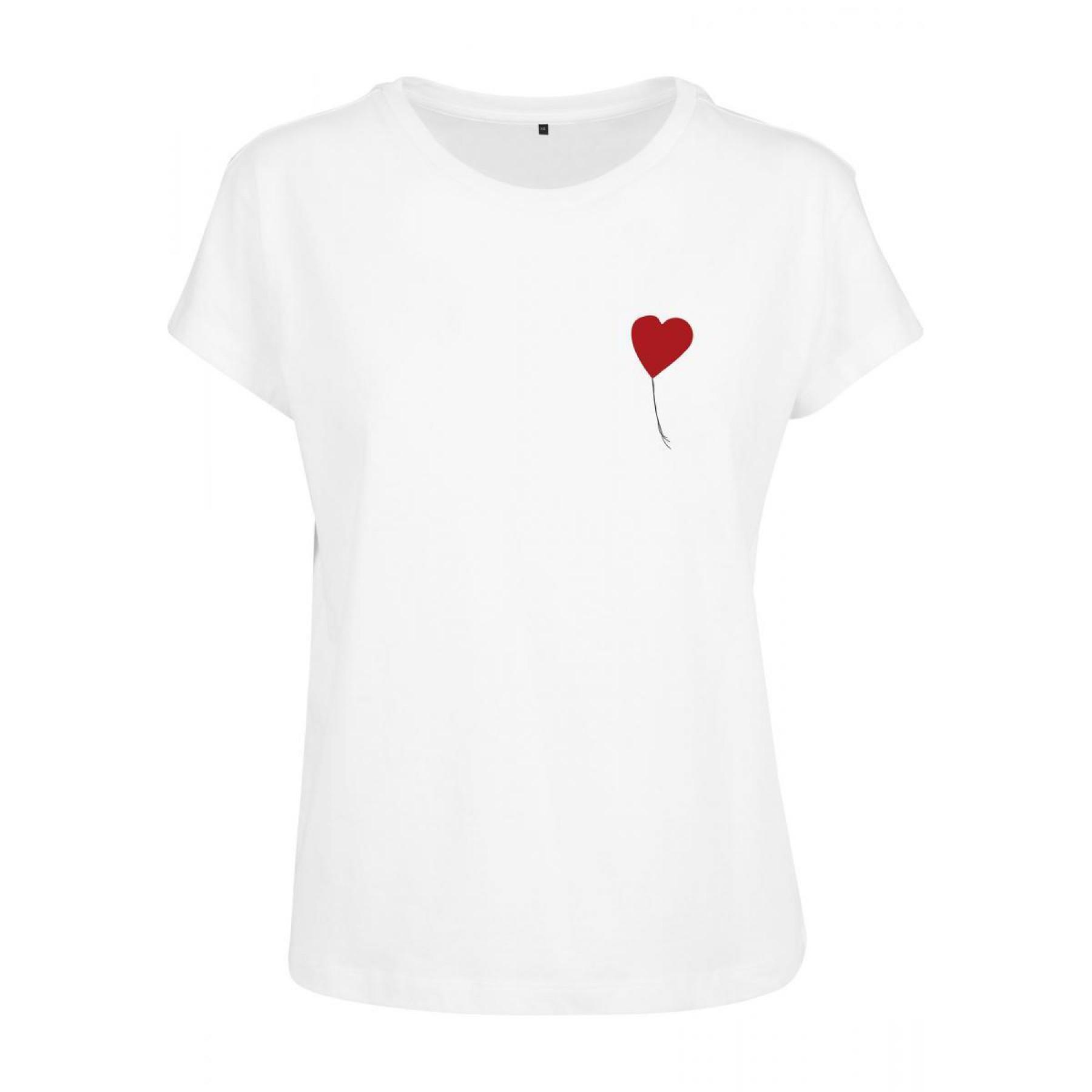 T-shirt de mulher clássico urbano amor banky