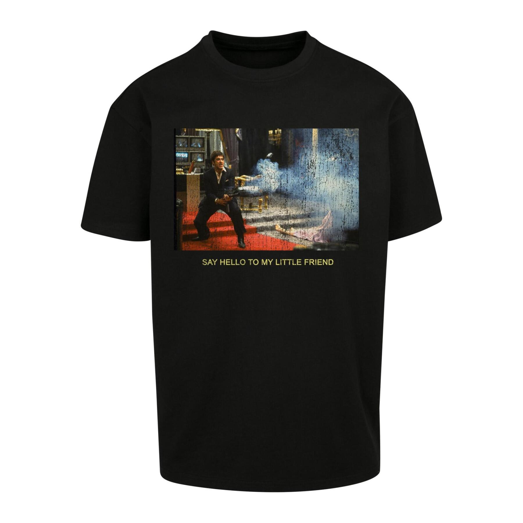 T-shirt sobredimensionada Mister Tee Scarface Little Friend GT