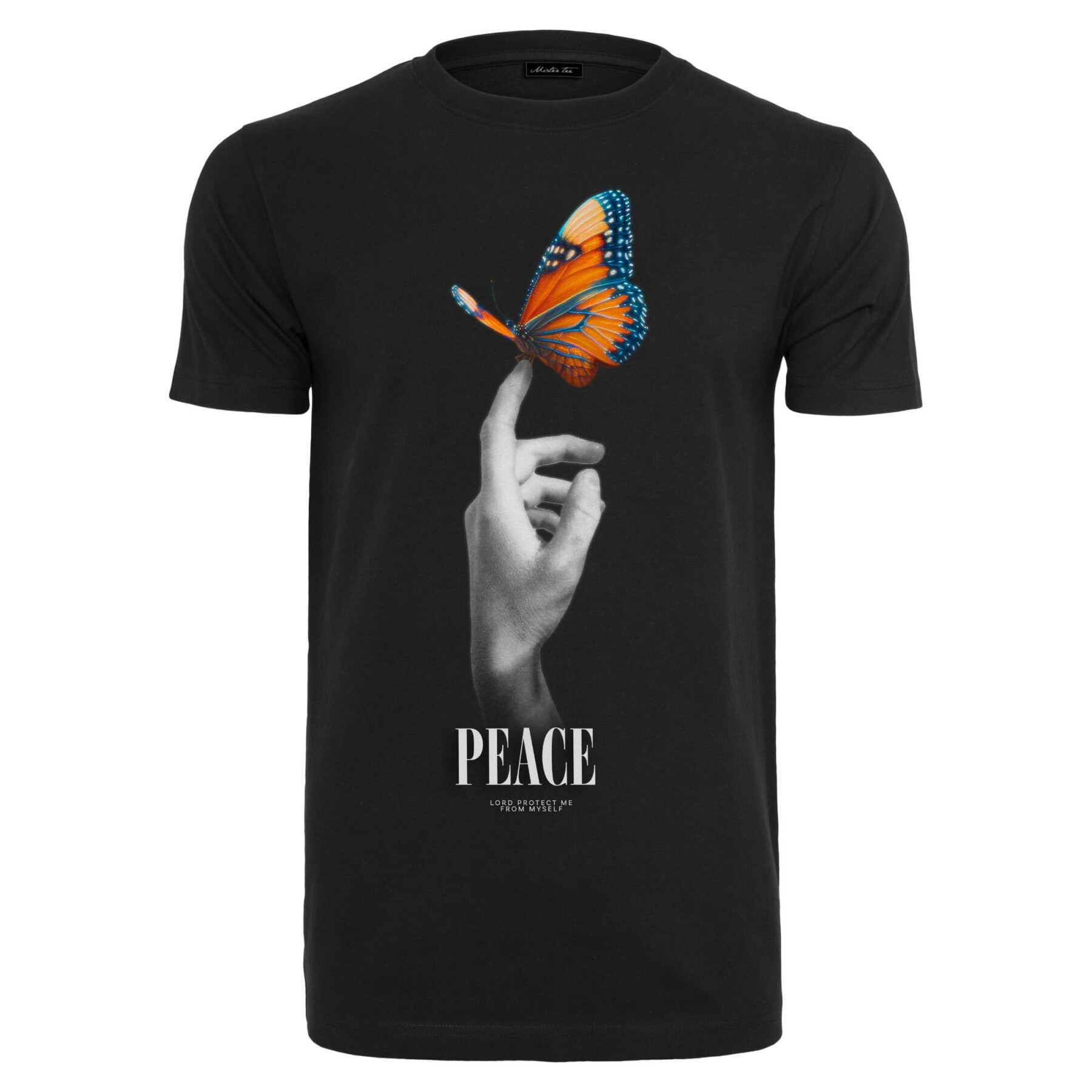 T-shirt Mister Tee Peace Butterfly