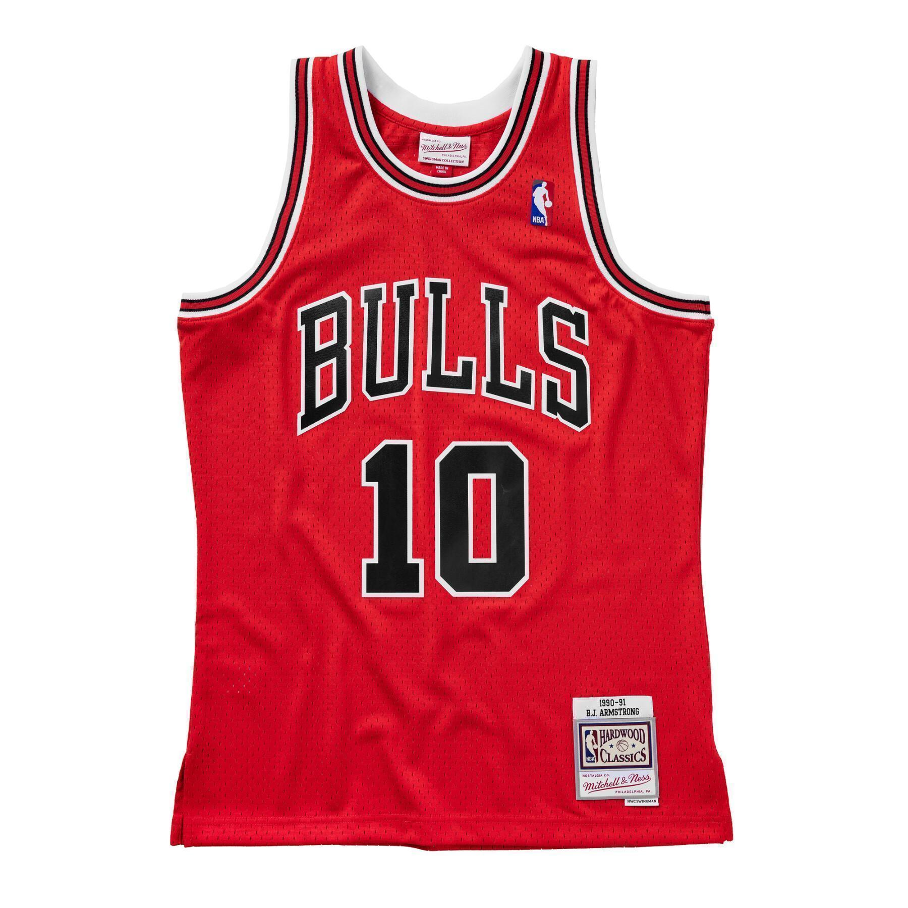 Camisola de Swingman Chicago Bulls BJ Armstrong