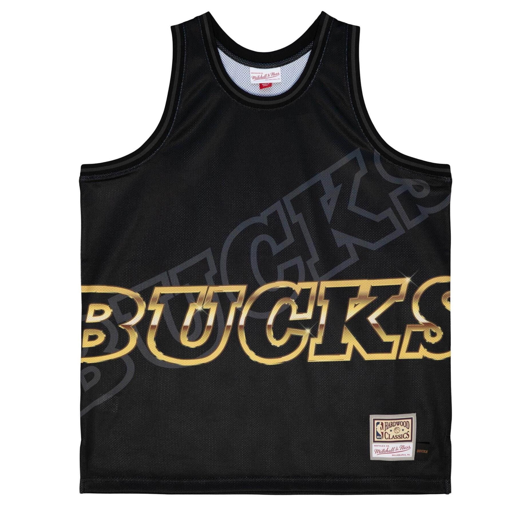 Tampo do tanque Milwaukee Bucks NBA Big Face 4.0 Fashion