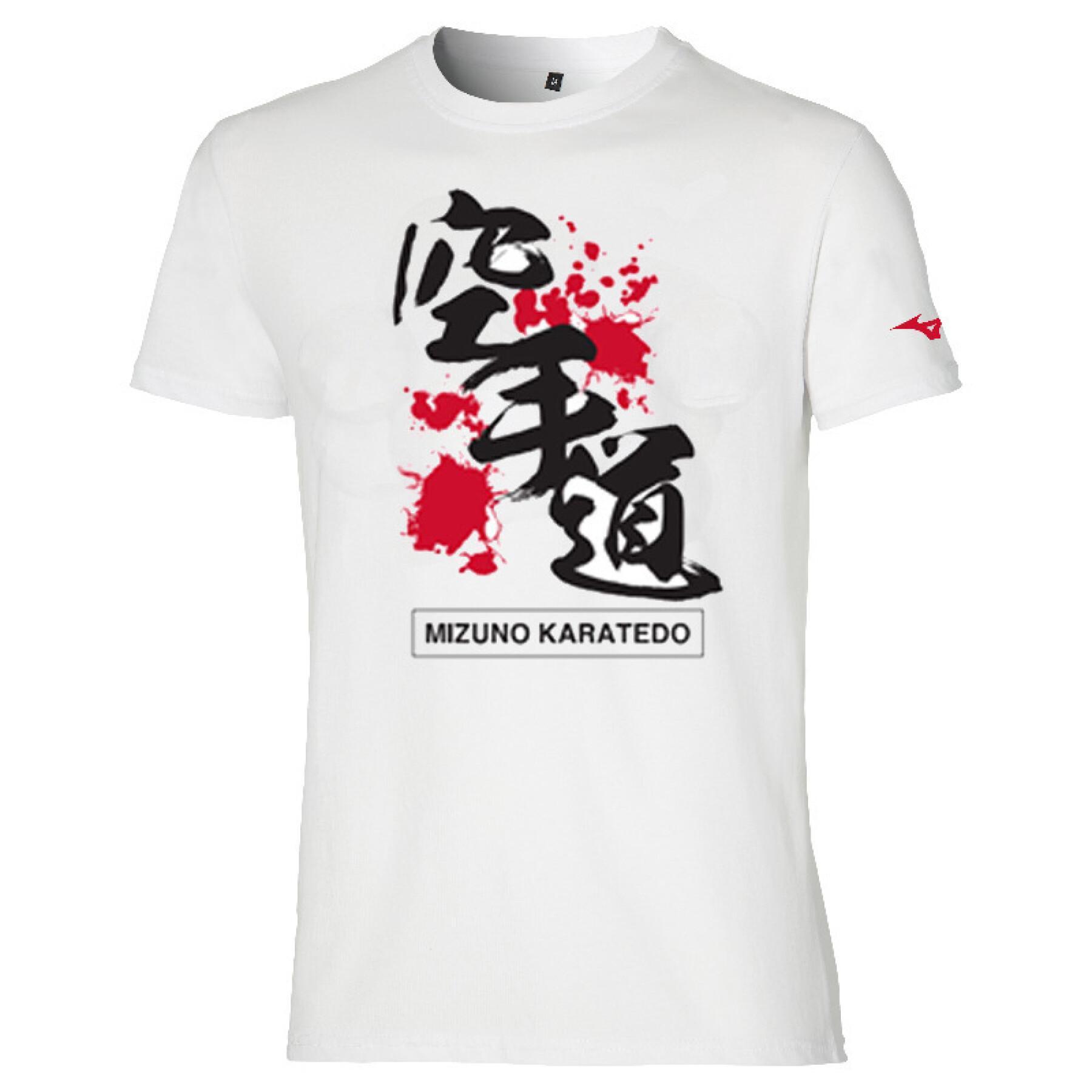 T-shirt de karaté para crianças Mizuno