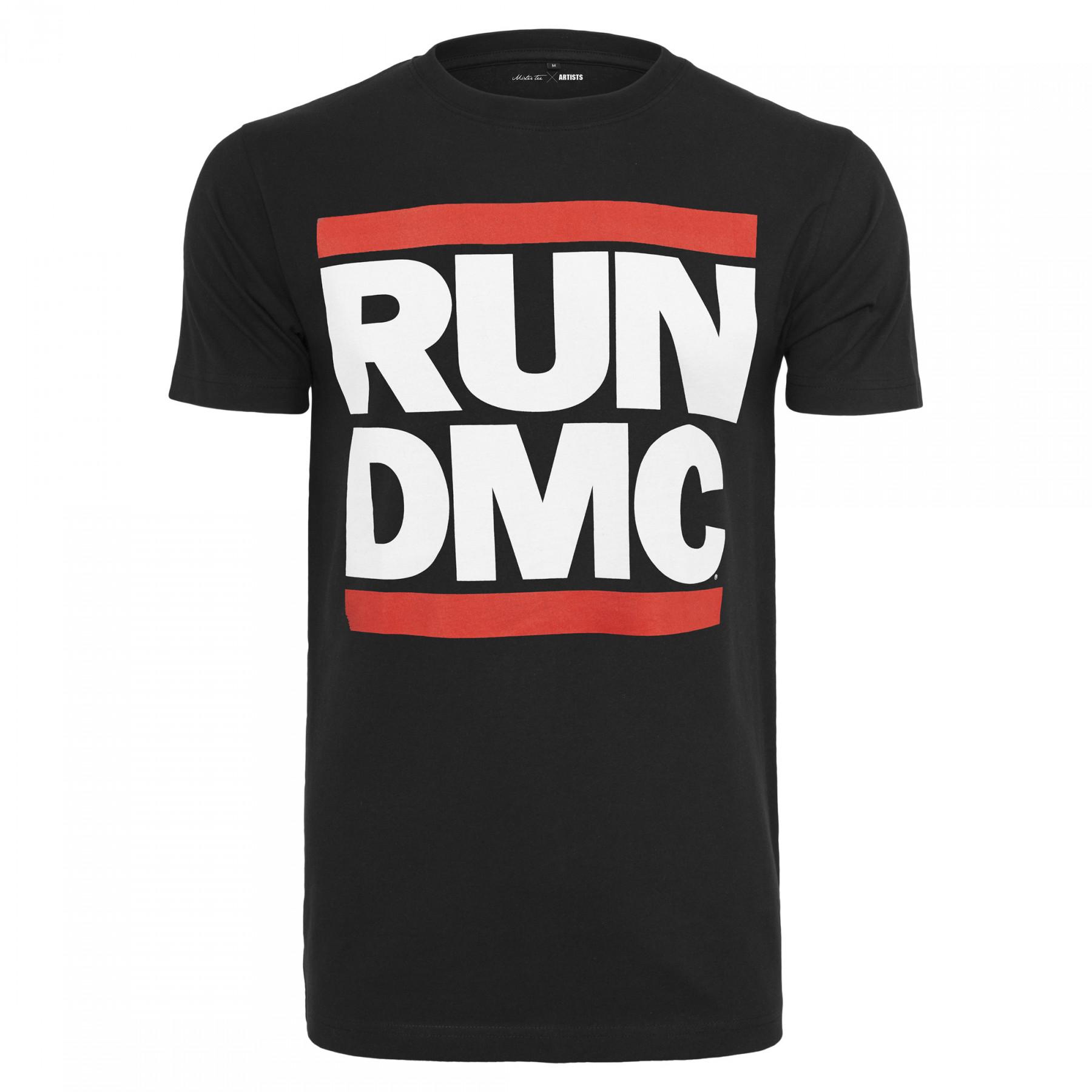 T-shirt Mister Tee run dmc logo