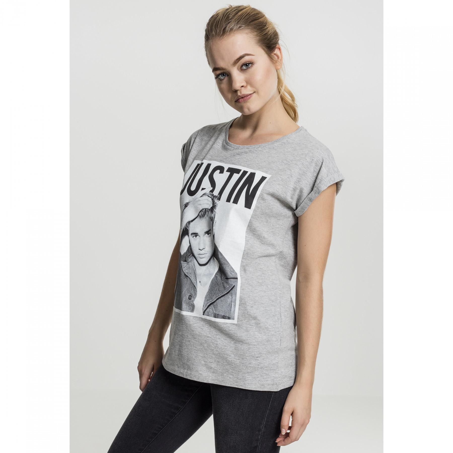 T-shirt mulher Urban Classic jutin bieber