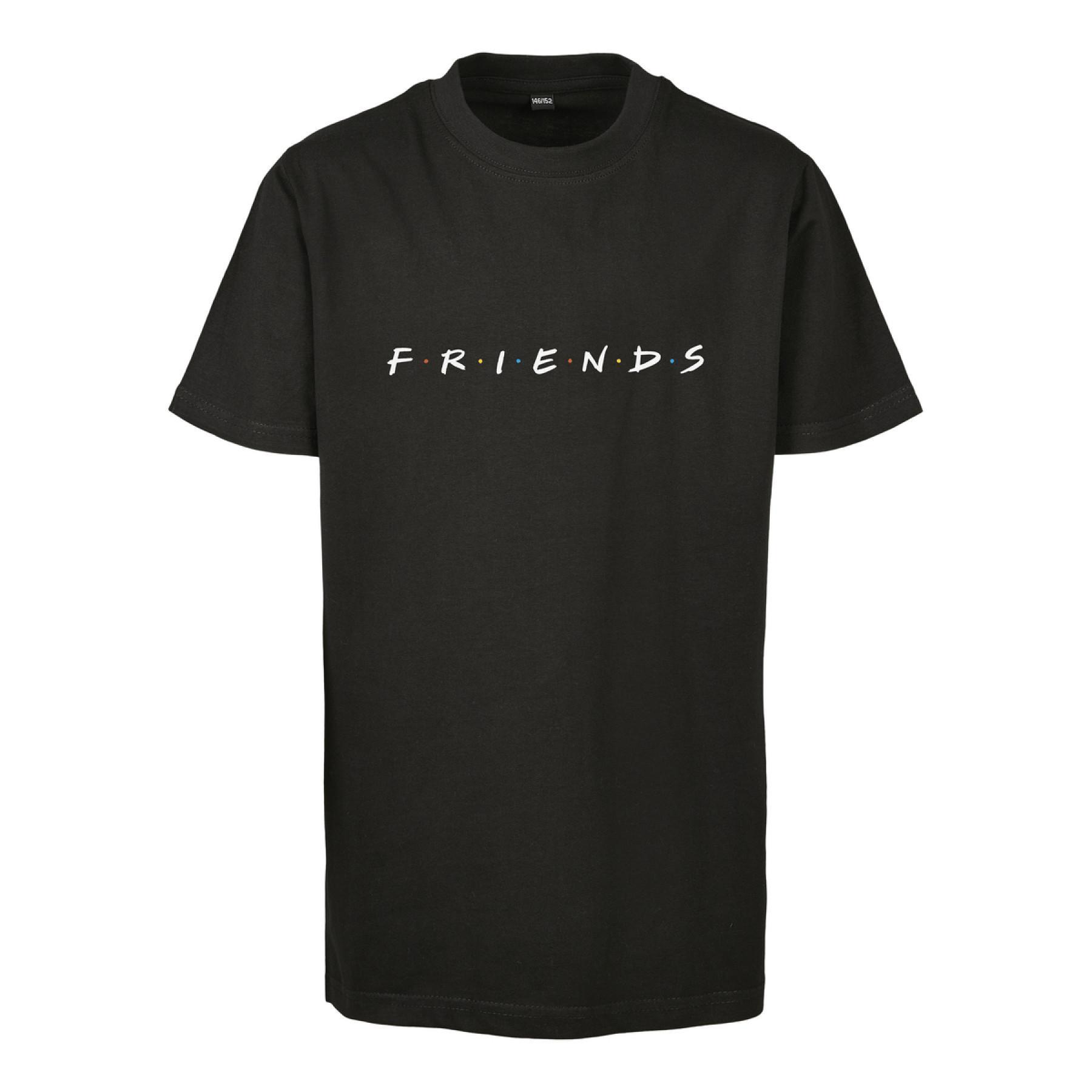 T-shirt criança Mister Tee friends logo