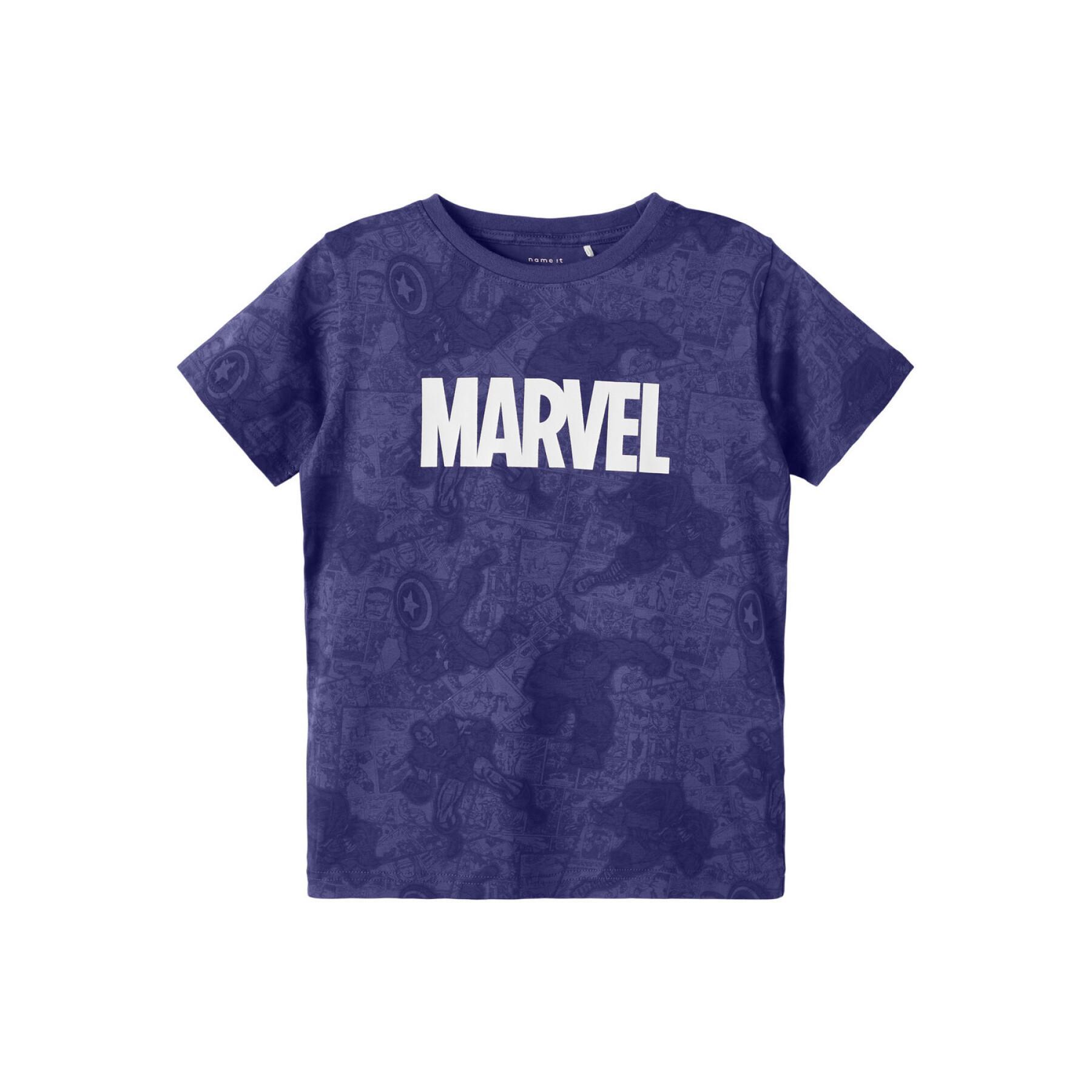 T-shirt de criança Name it Mangus Marvel