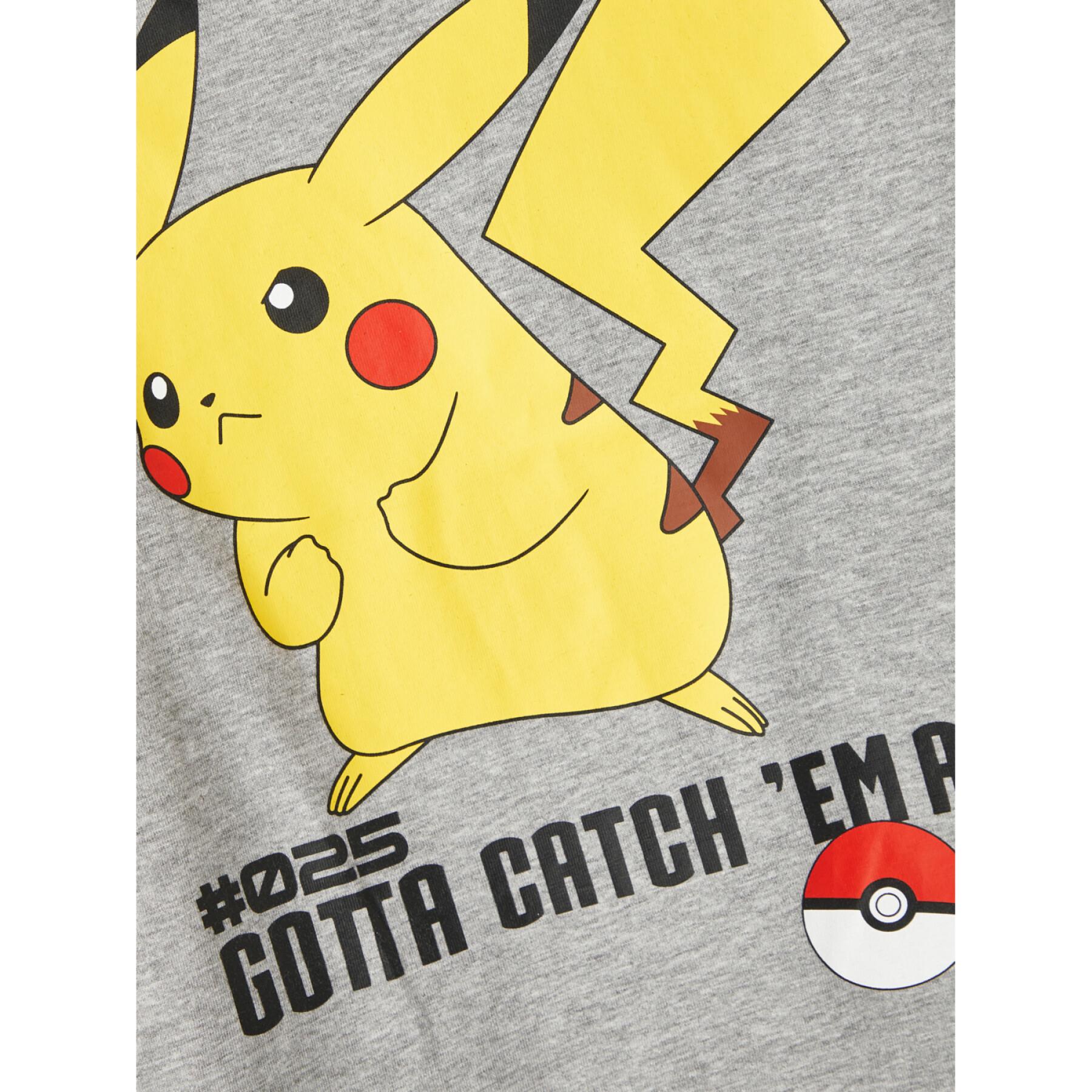 T-shirt de criança Name it Nikhil Pokemon