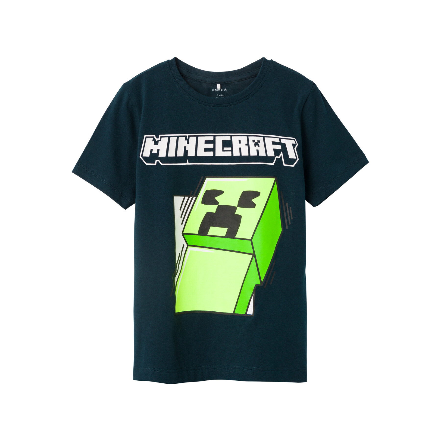 T-shirt de criança Name it Mobin Minecraft