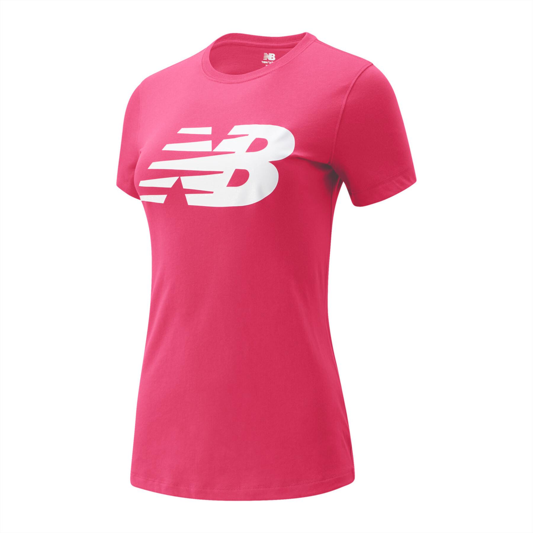 T-shirt gráfica feminina New Balance Classic Flying