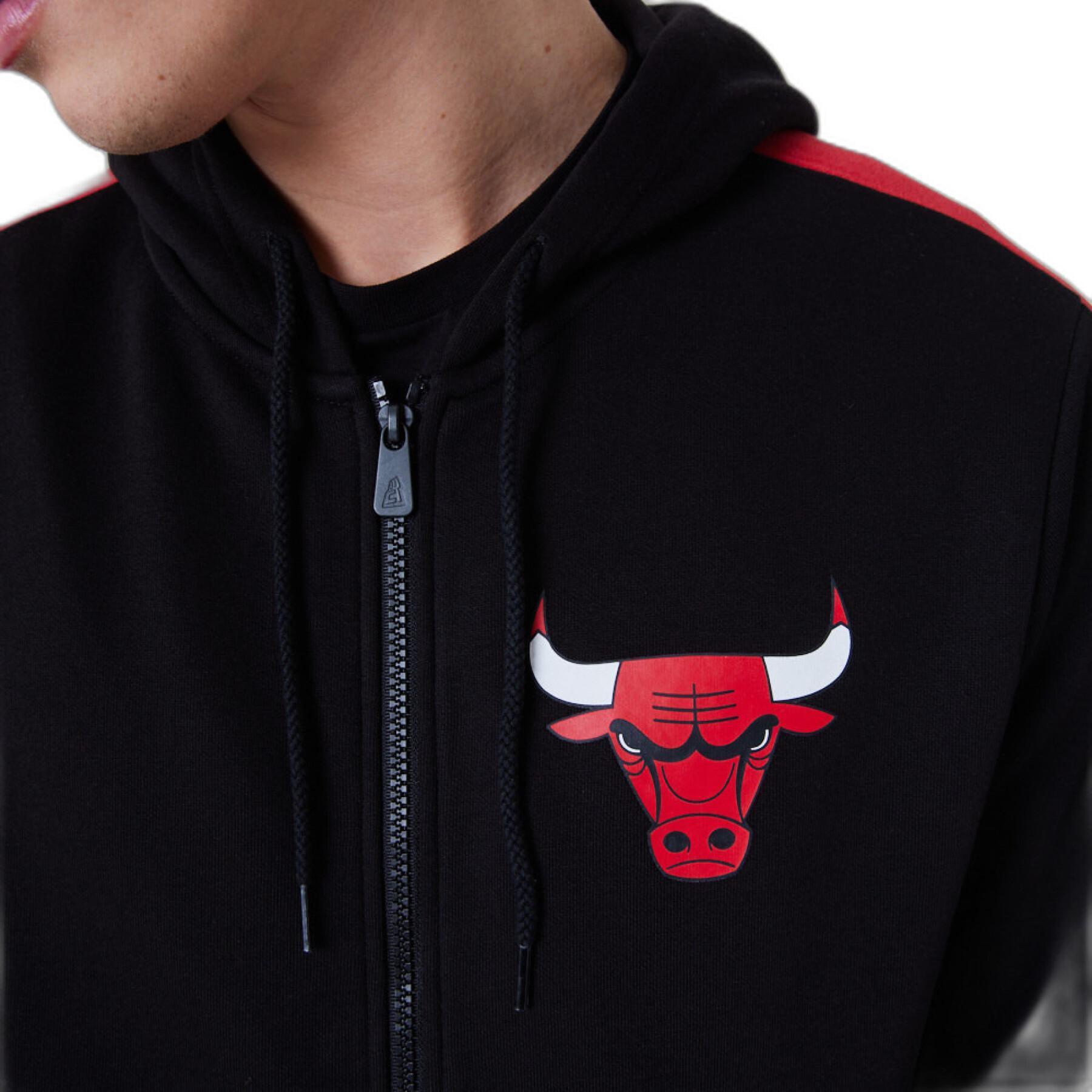 Camisola com capuz Chicago Bulls NBA FZ Panel Detail