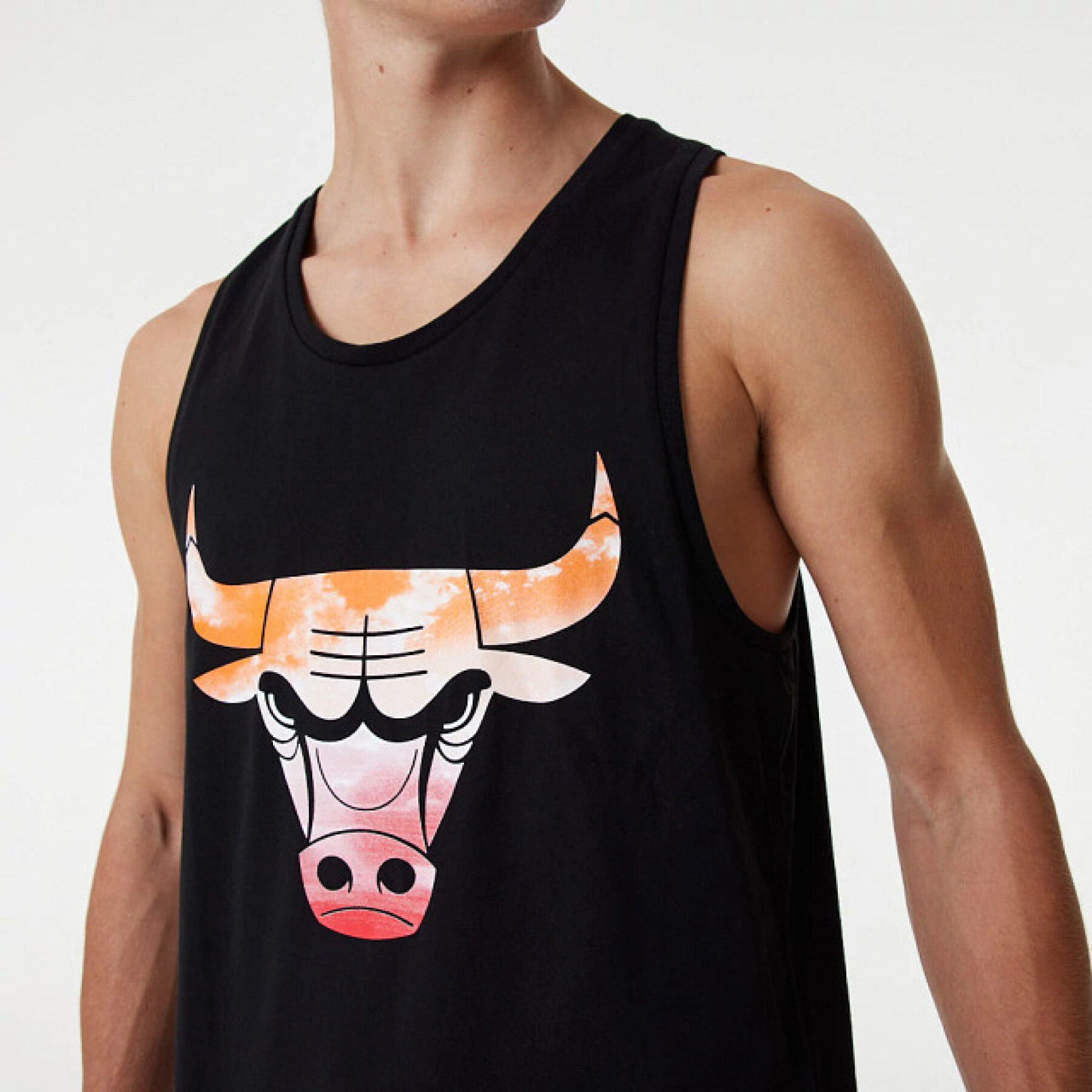 T-shirt de alças estampada Chicago Bulls NBA Sky