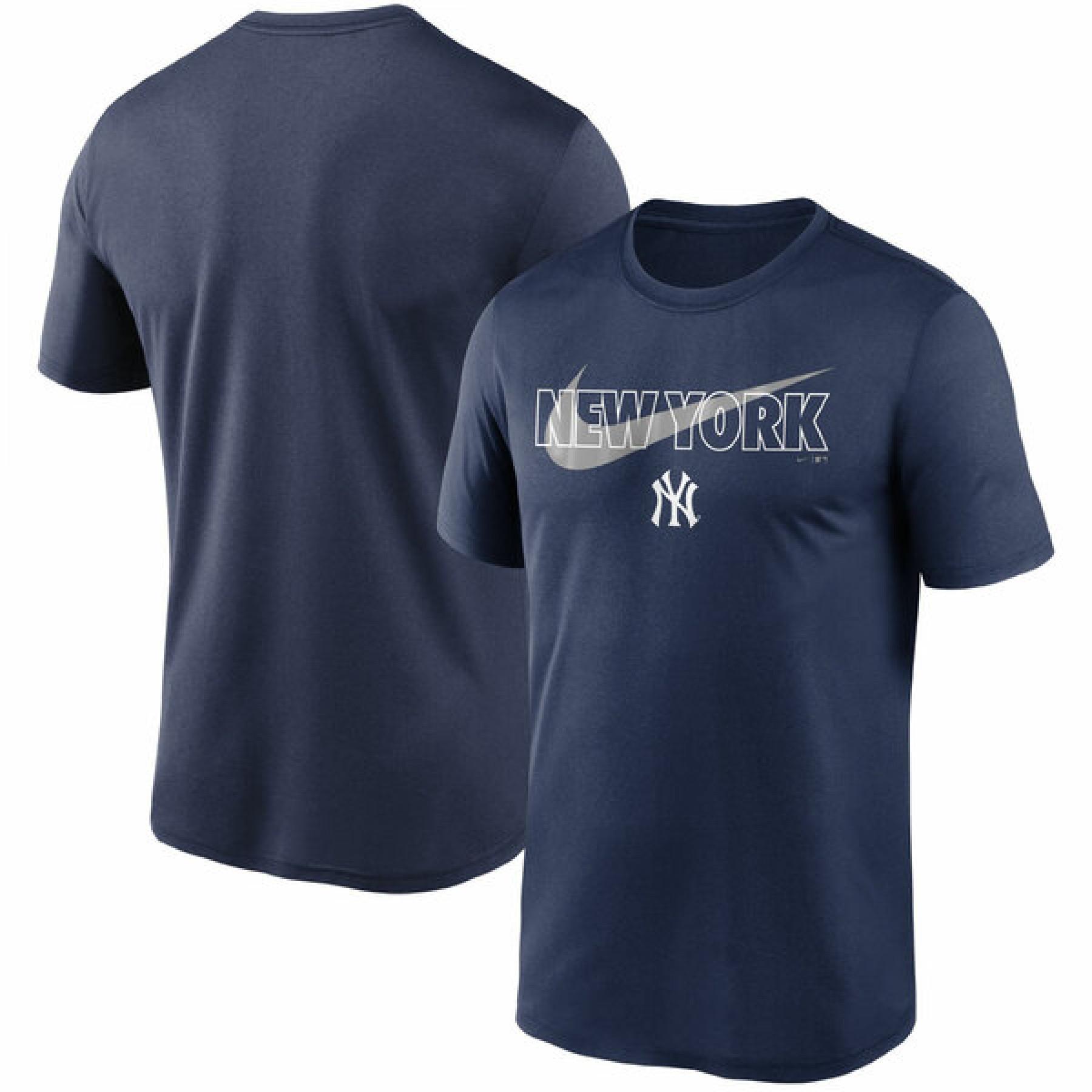 T-shirt New York Yankees Big City Swoosh Legend