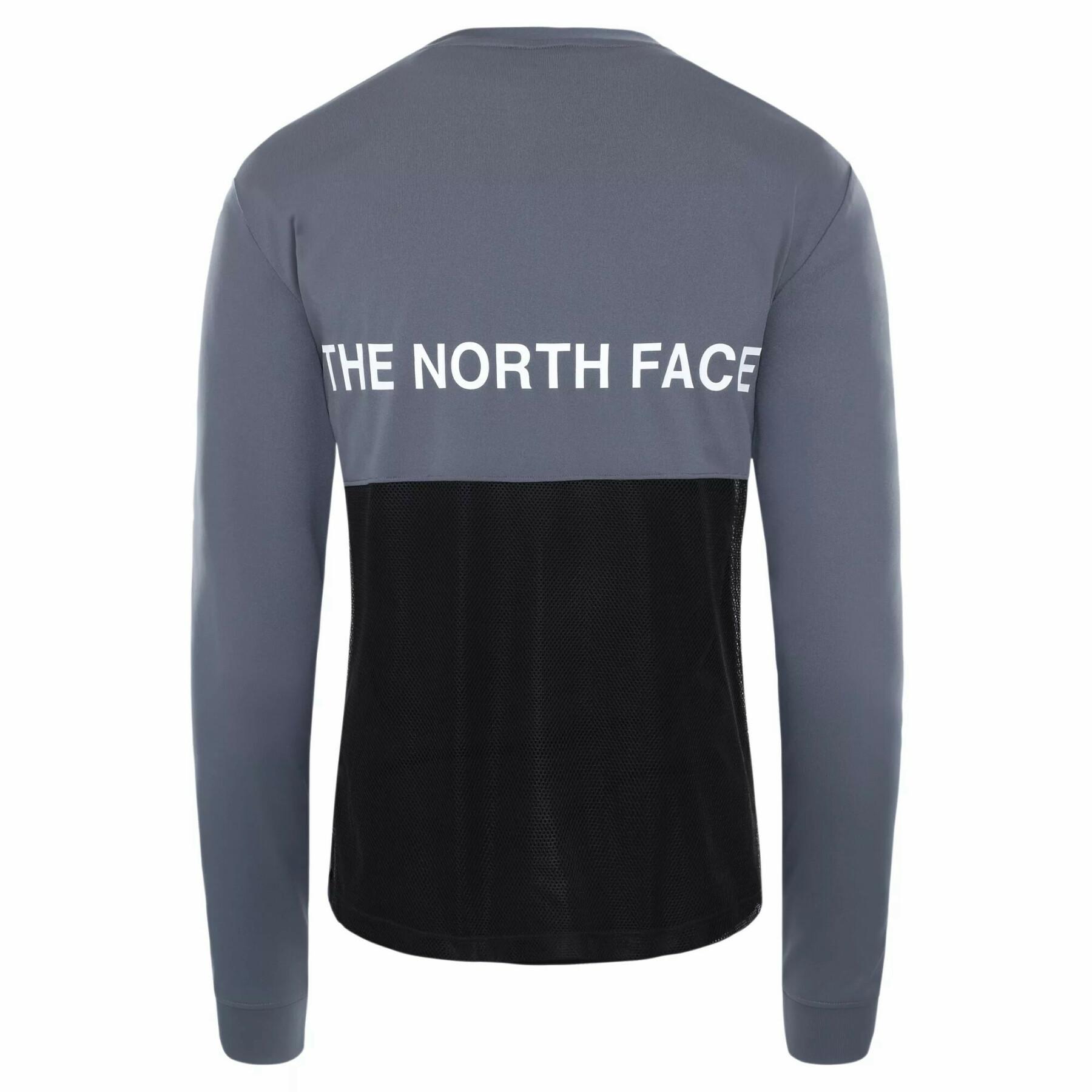 T-shirt de manga comprida feminina The North Face Flashdry