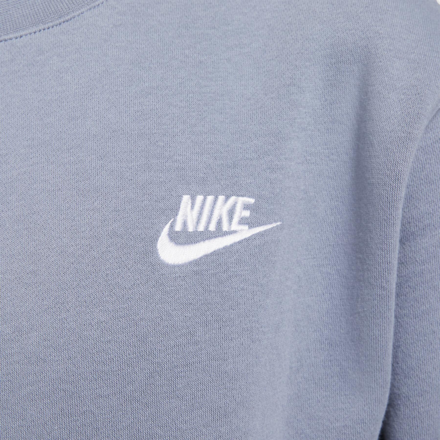 Sweatshirt velo de pescoço redondo Nike Club