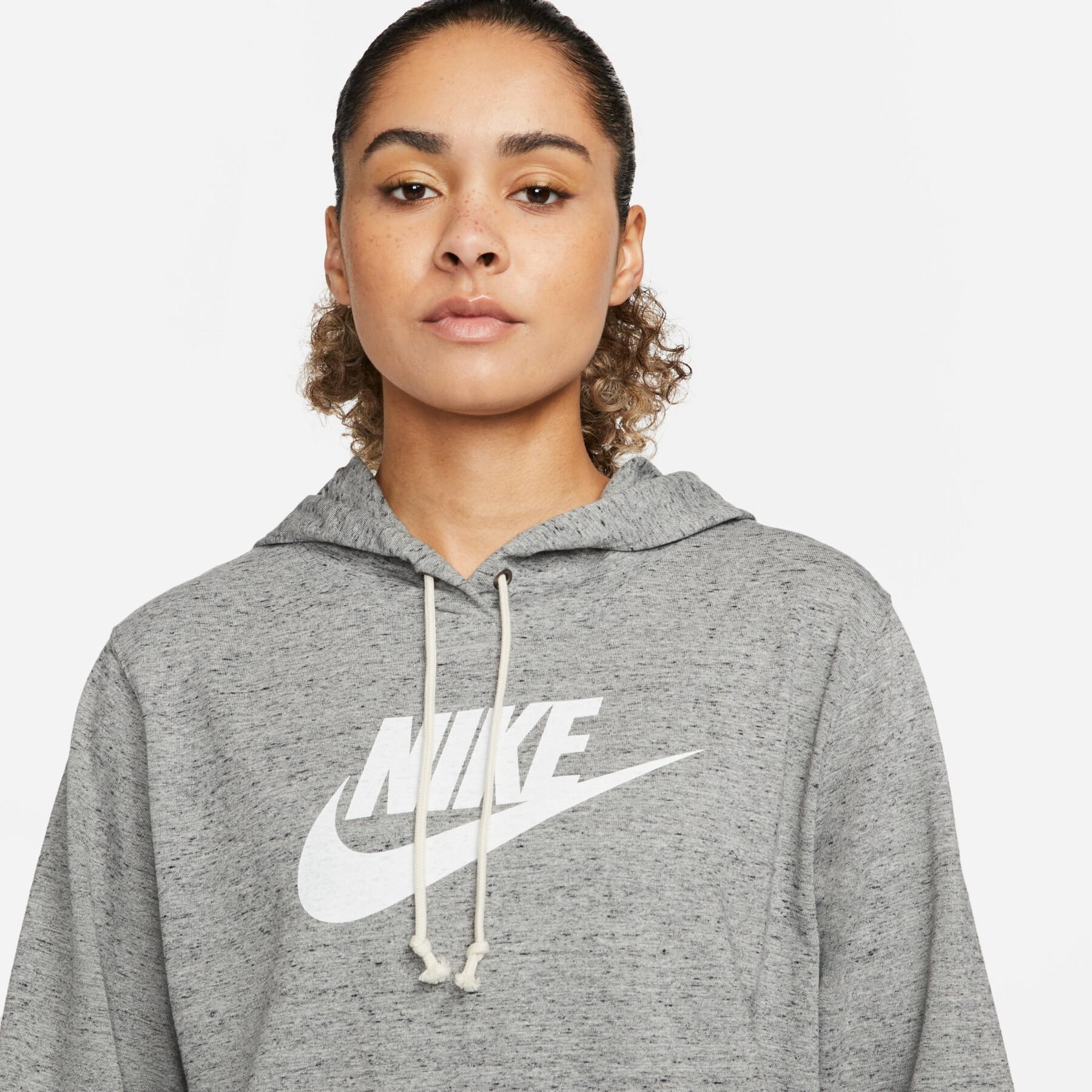 Camisola com capuz para mulher Nike Sportswear Gym Vintage