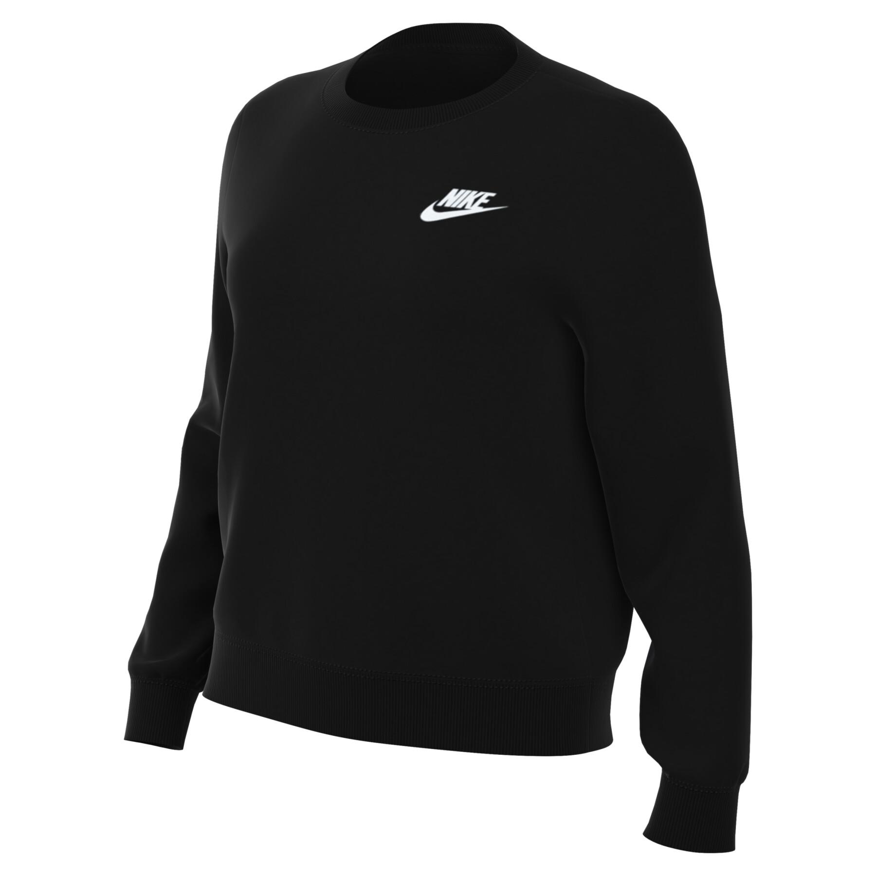 Camisola redonda de pescoço feminino Nike Sportswear Club