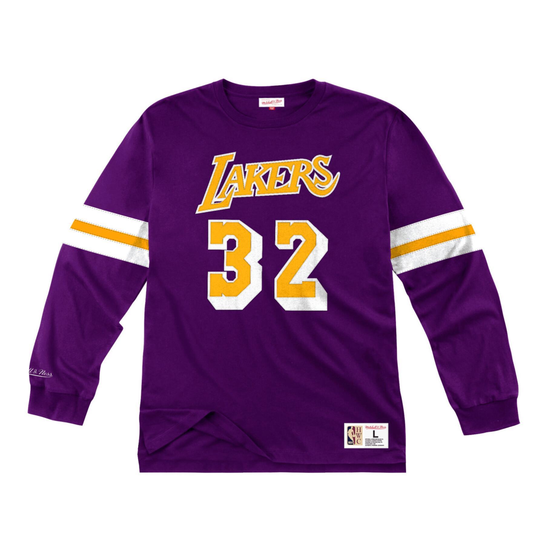 Camisola de manga comprida Los Angeles Lakers Earvin "Magic" Johnson