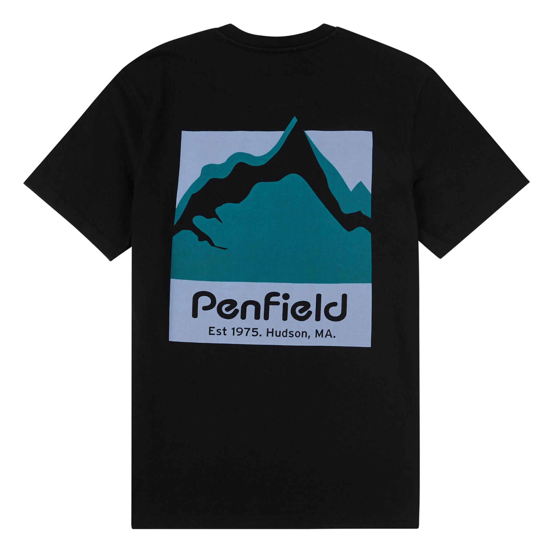 T-shirt Penfield Penfield Cena da montanha