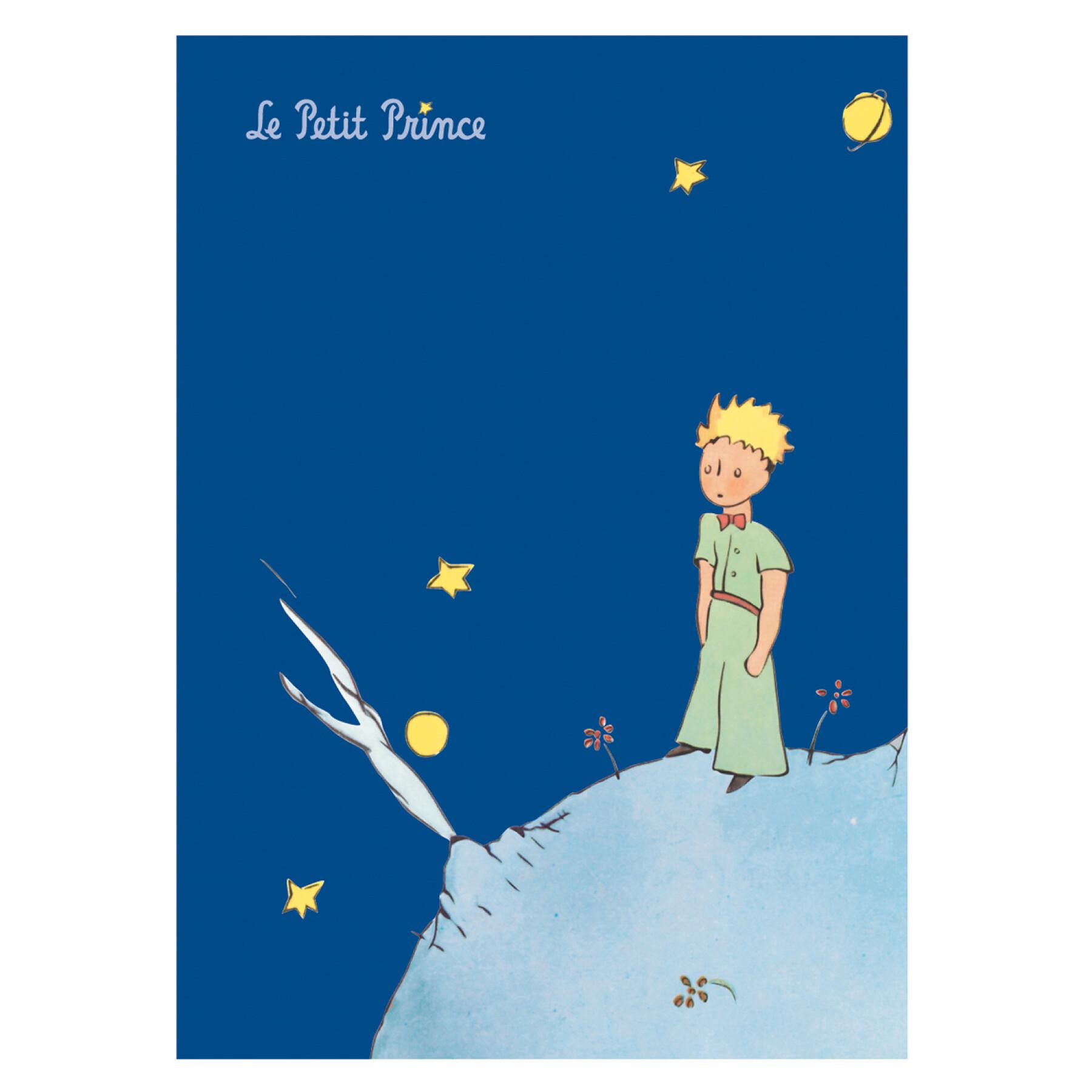 Caderno infantil grande com aba Petit Jour Le Petit Prince