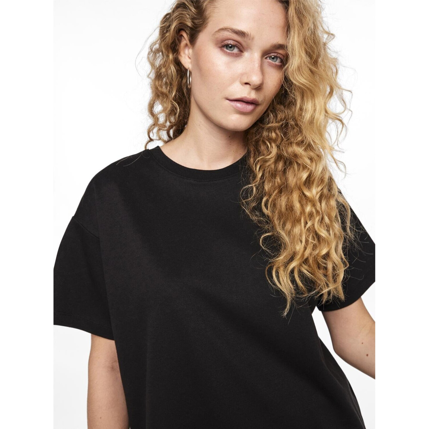 T-shirt de tamanho exagerado para mulheres Pieces Skylar Noos