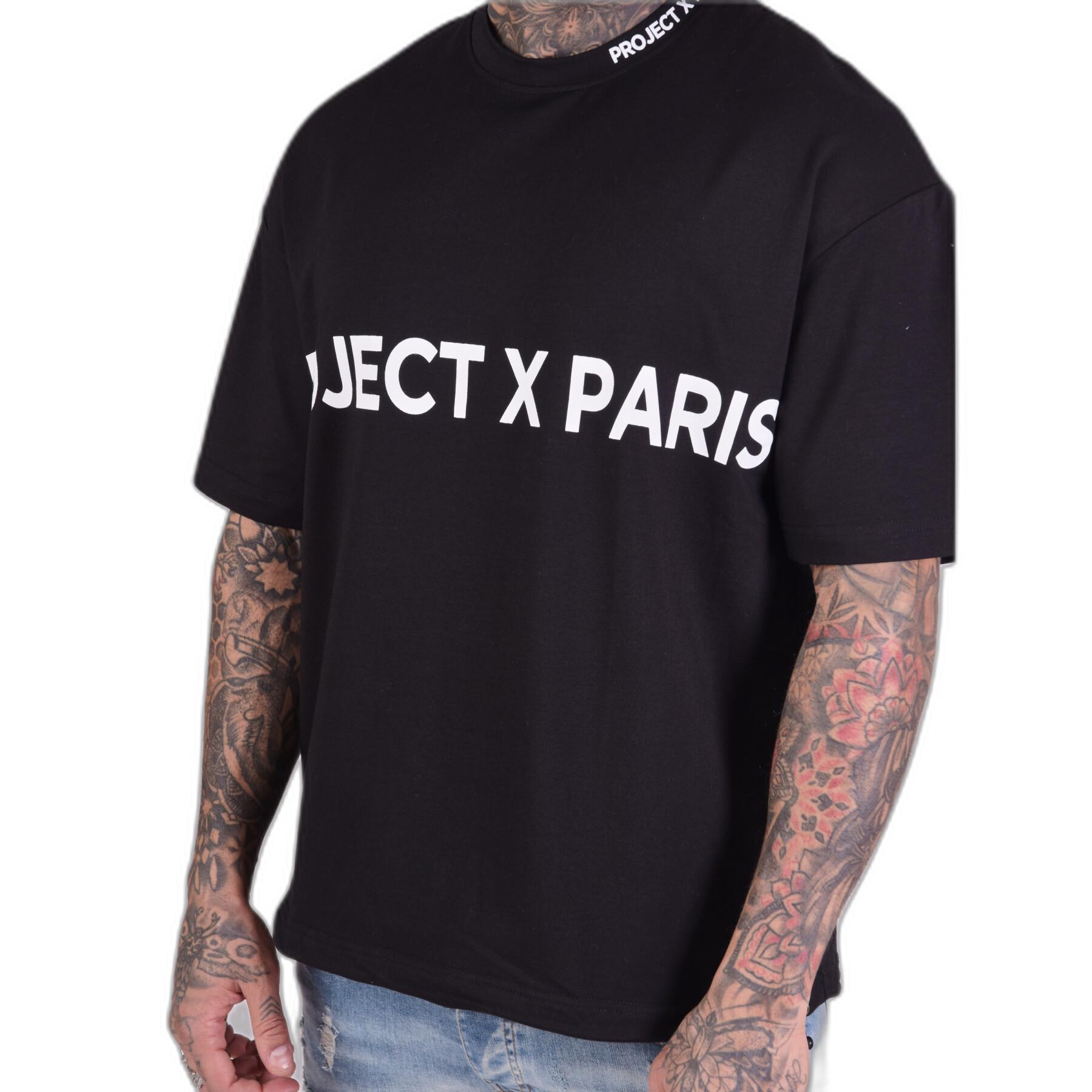 T-shirt sobredimensionada Project X Paris Logo loose basic