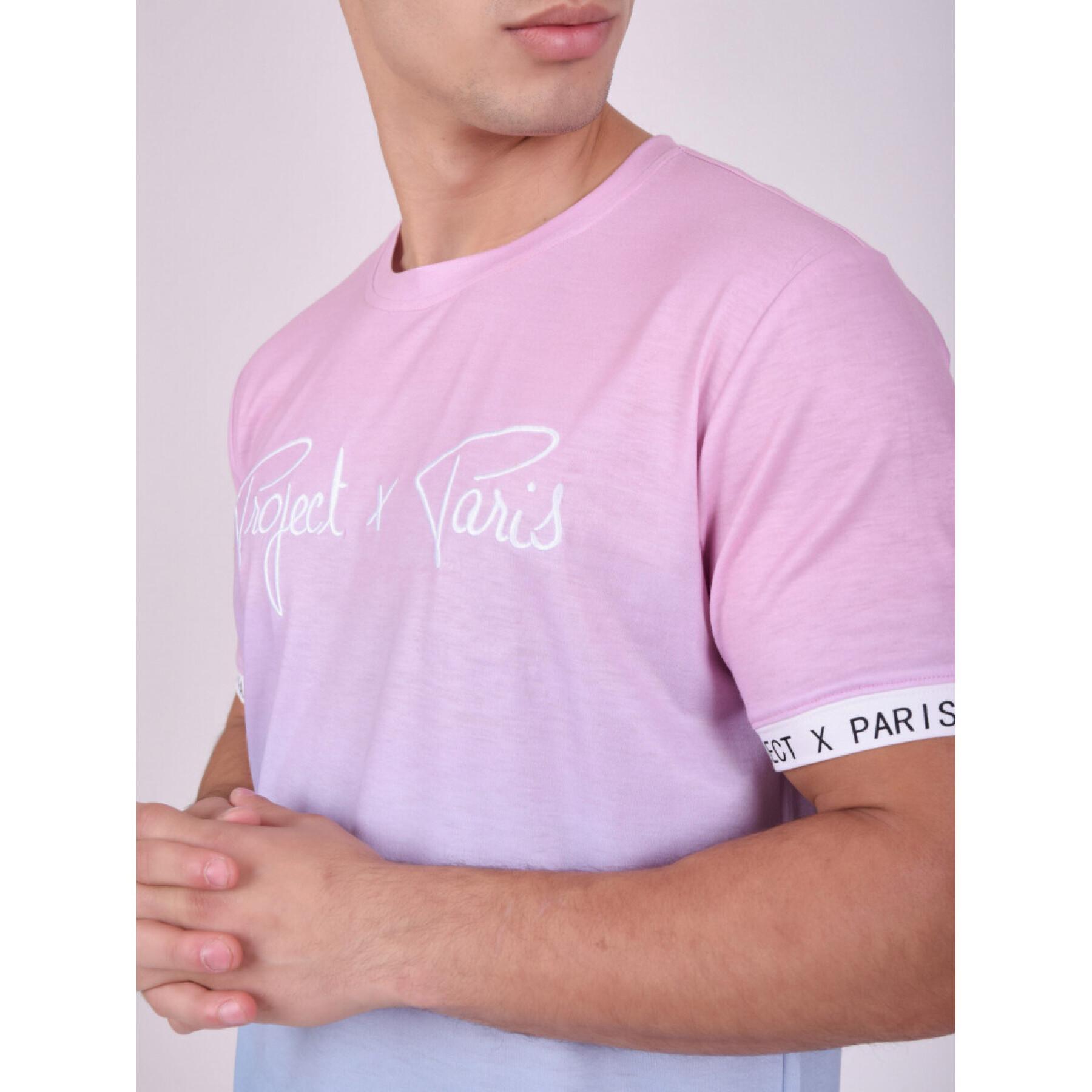 T-shirt de gradiente Project X Paris