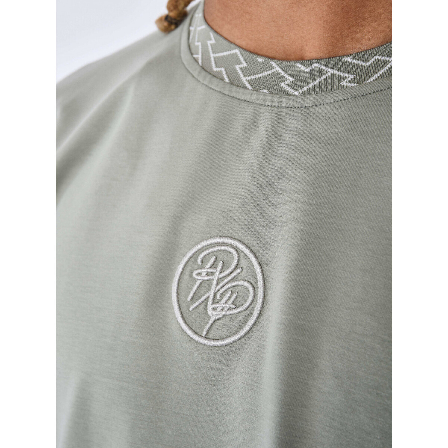 T-shirt com pormenores em tecido Project X Paris Labyrinthe