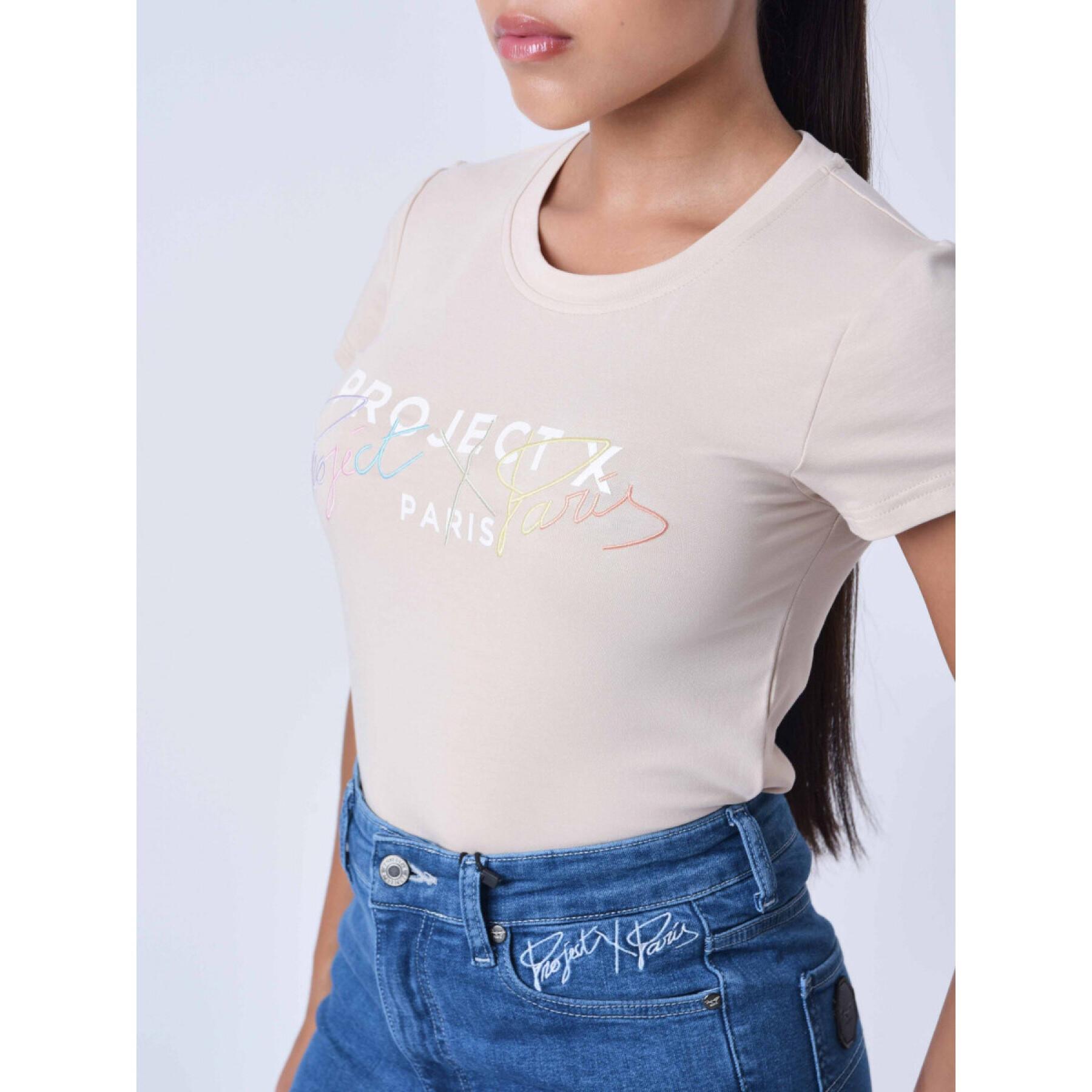 T-shirt de mulher Project X Paris