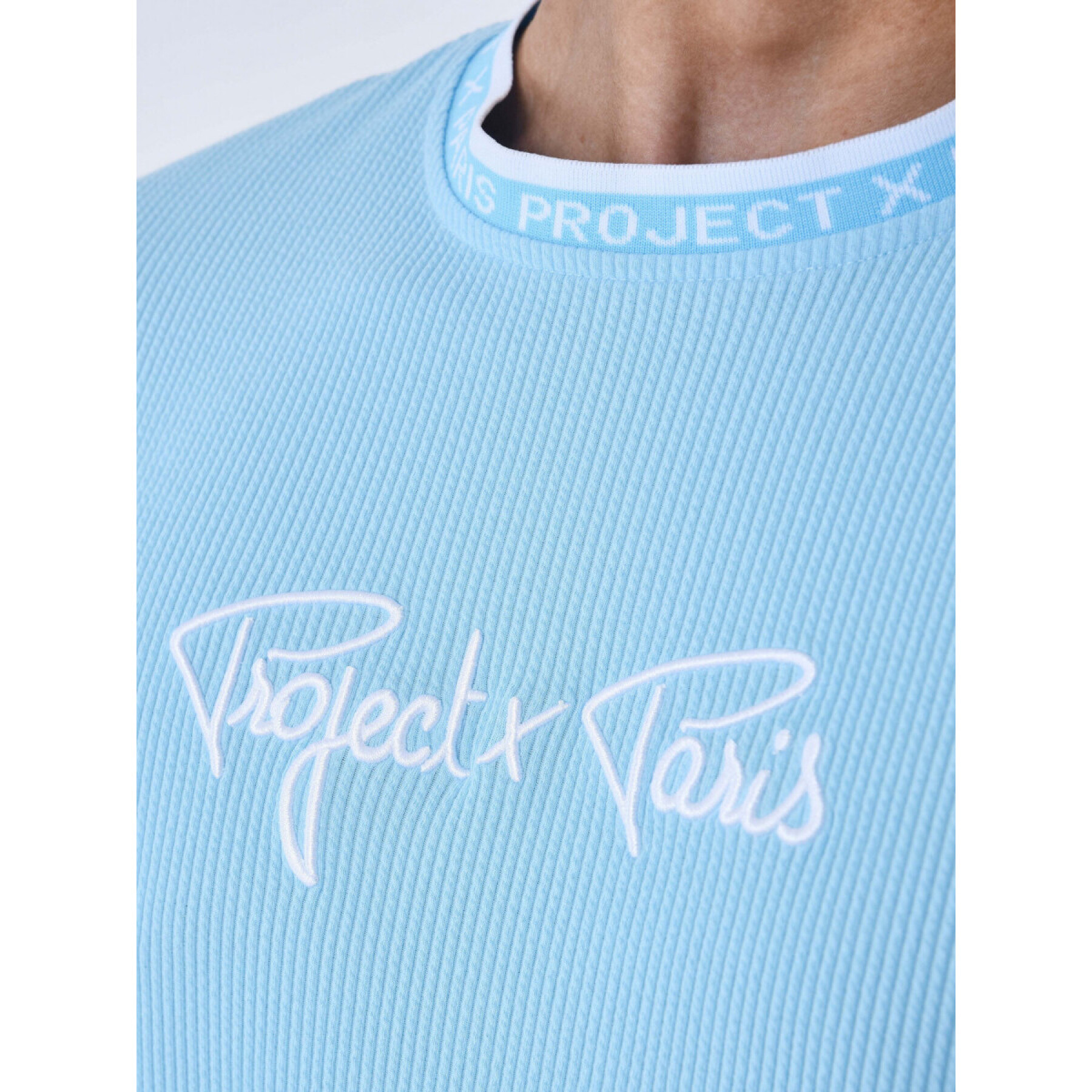 T-shirt bordada com textura Project X Paris