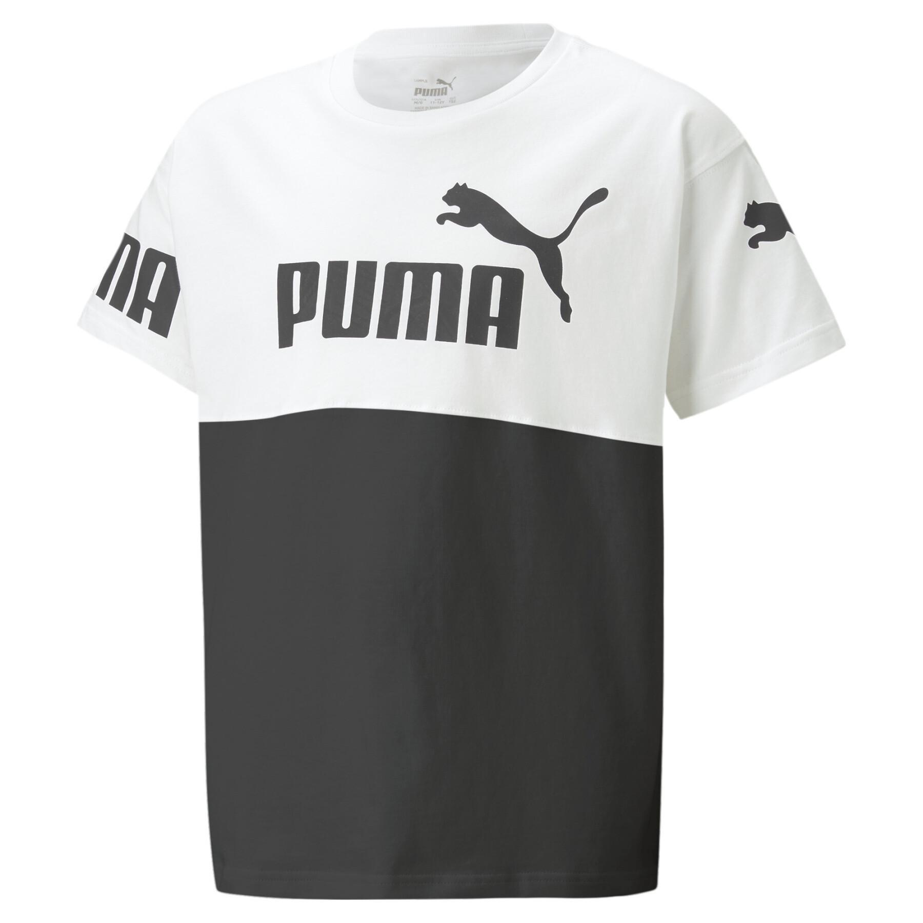 T-shirt de criança Puma Power