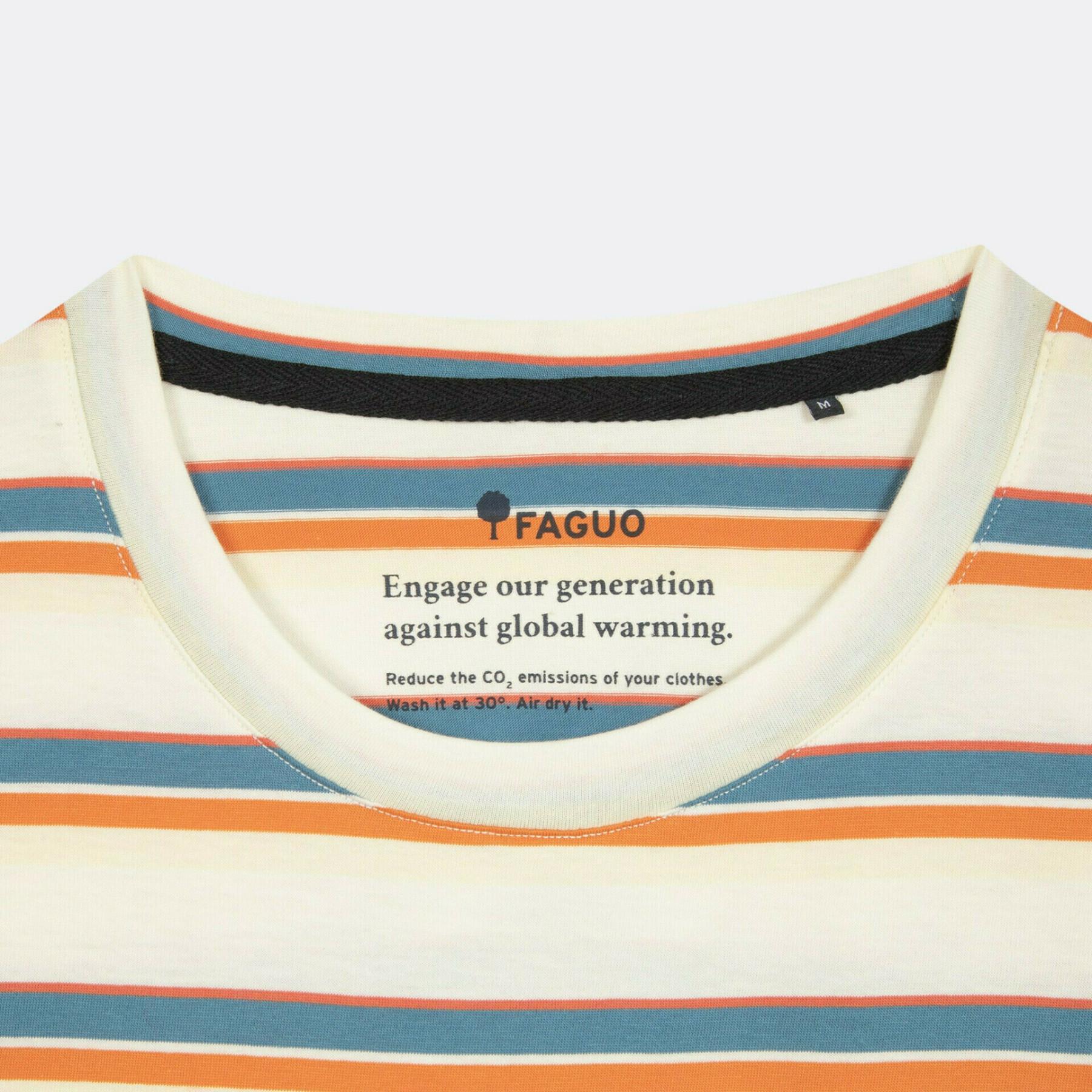 T-shirt de algodão Faguo Olonne