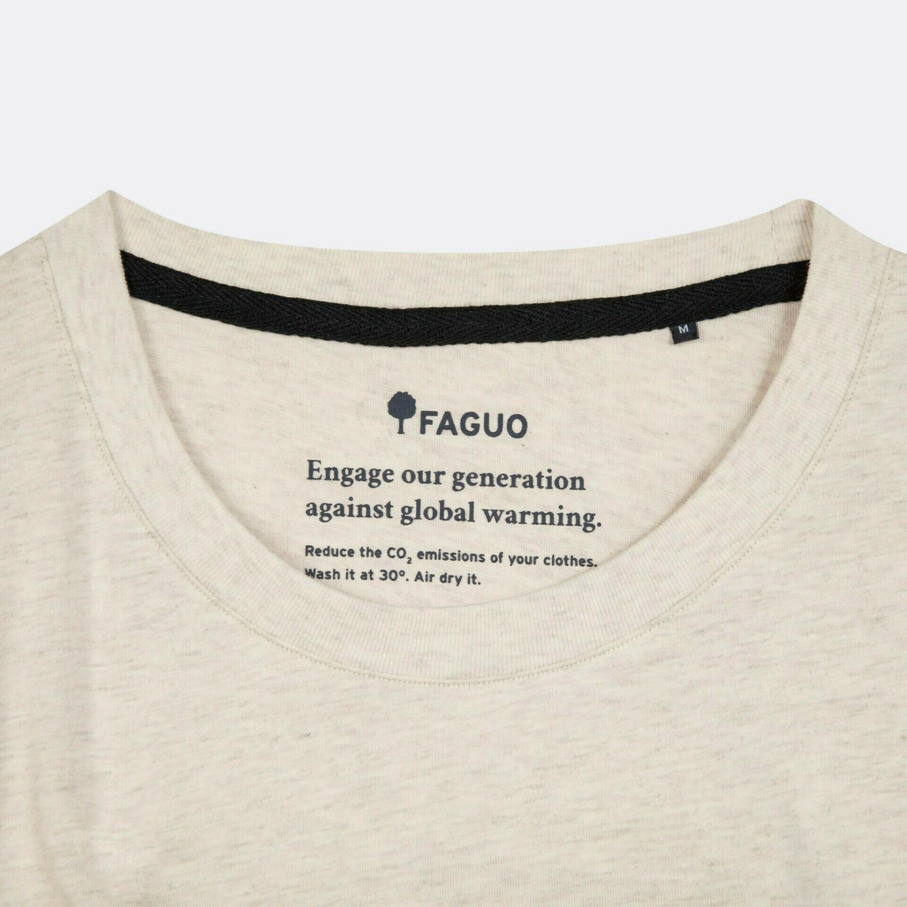 T-shirt de algodão Faguo Arcy