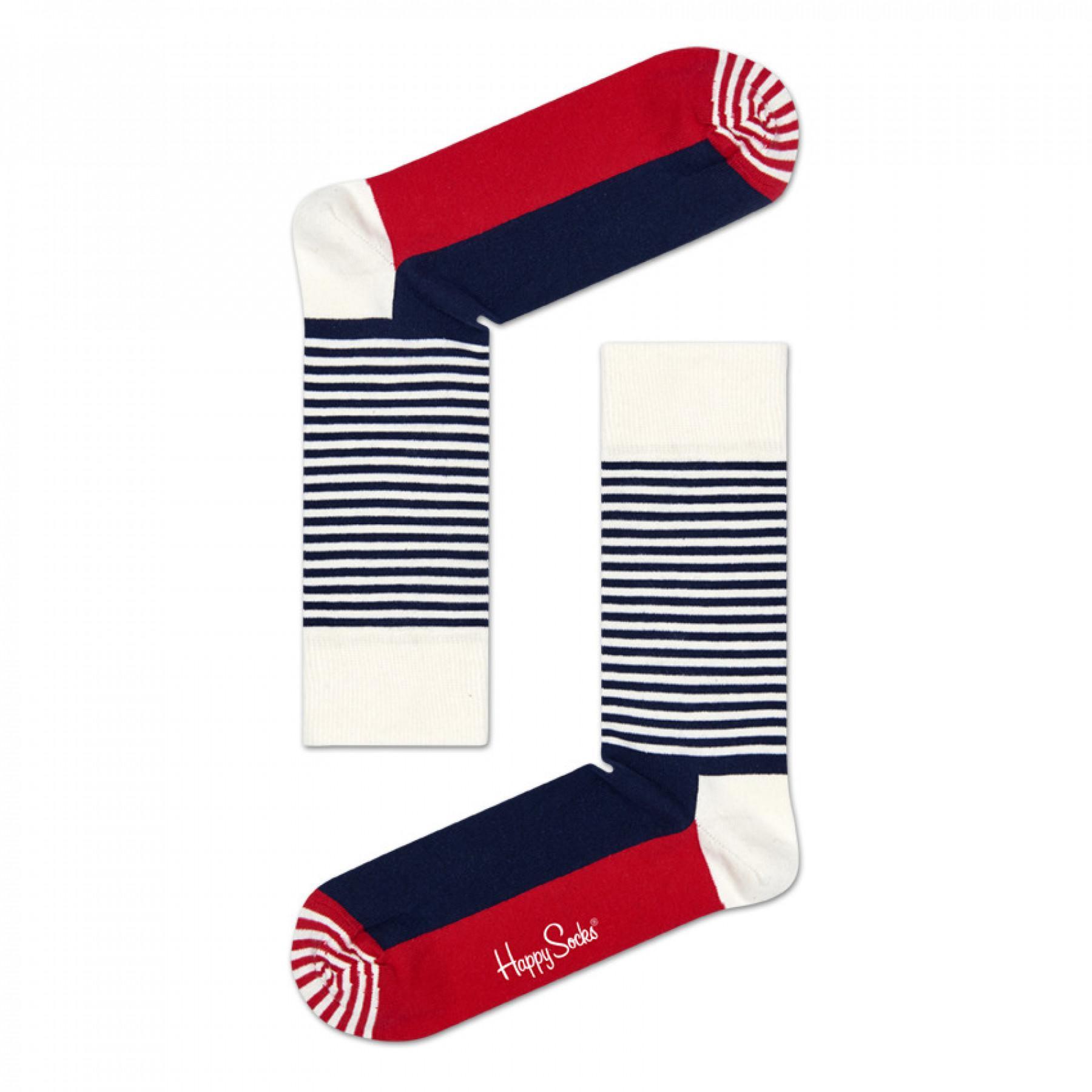 Meias Happy Socks Half Stripe