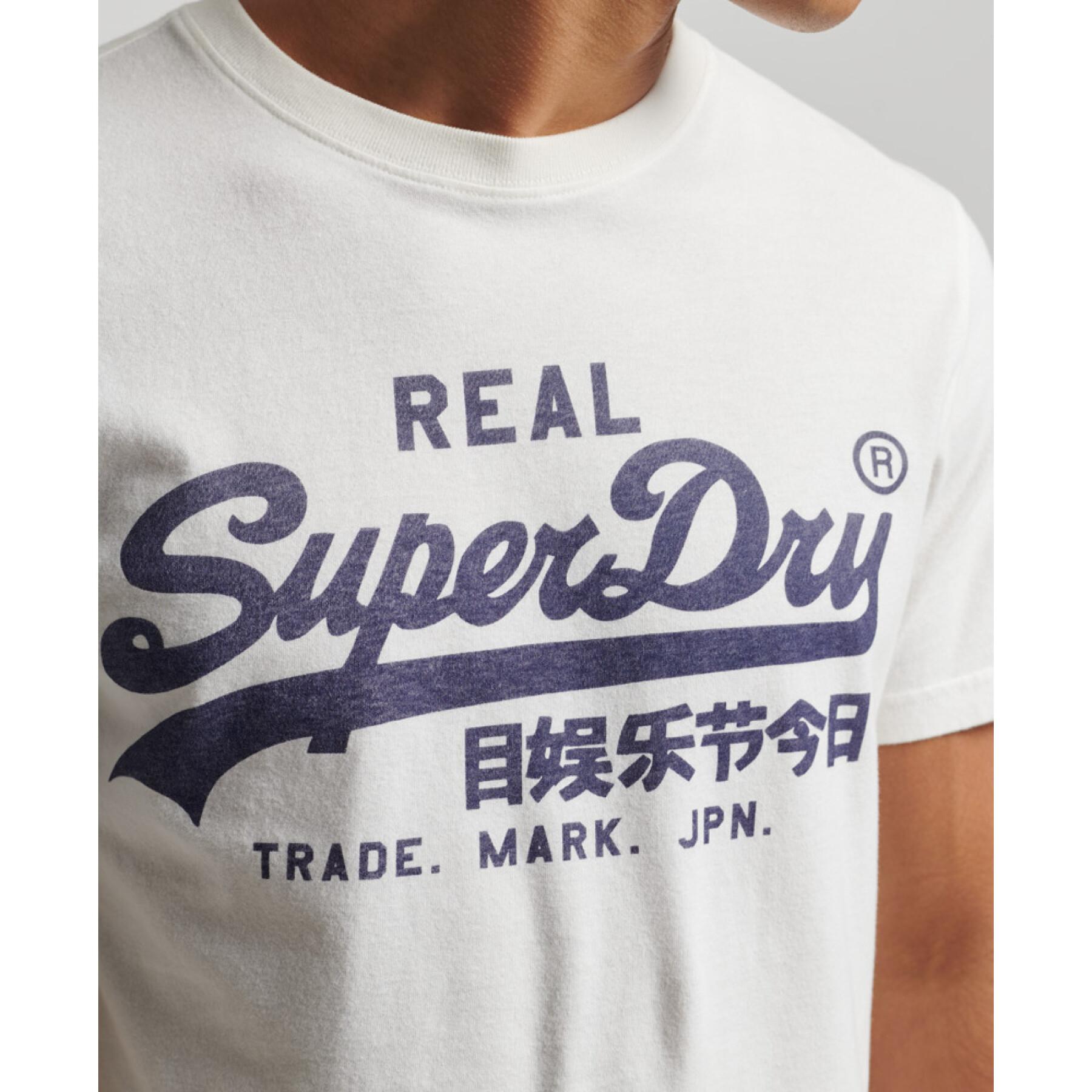 T-shirt com logótipo Superdry Vintage