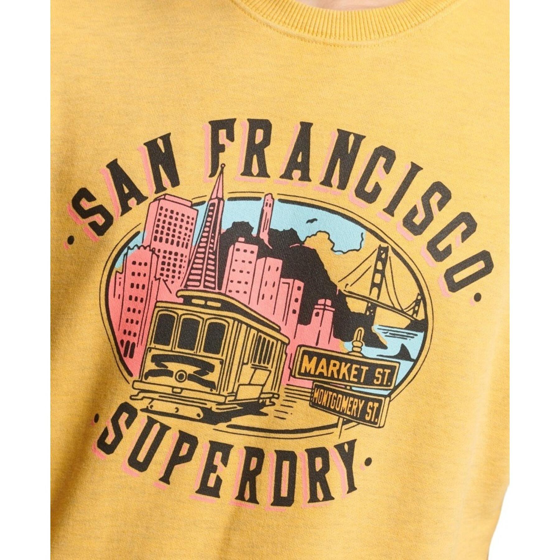 Sweatshirt estrangulador Superdry City Souvenir