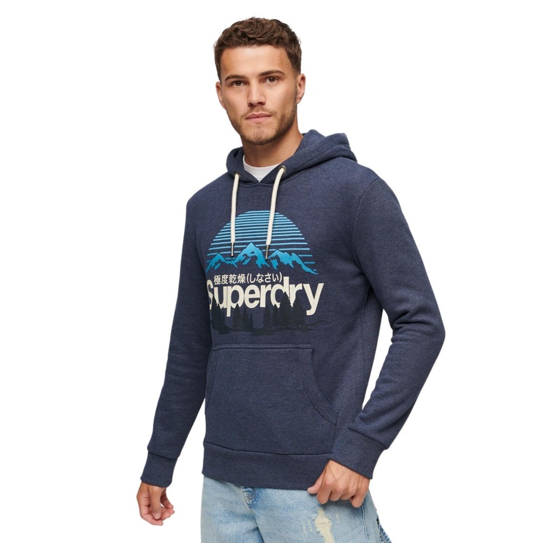 Camisola com capuz Superdry Cl Great Outdoors Graphic