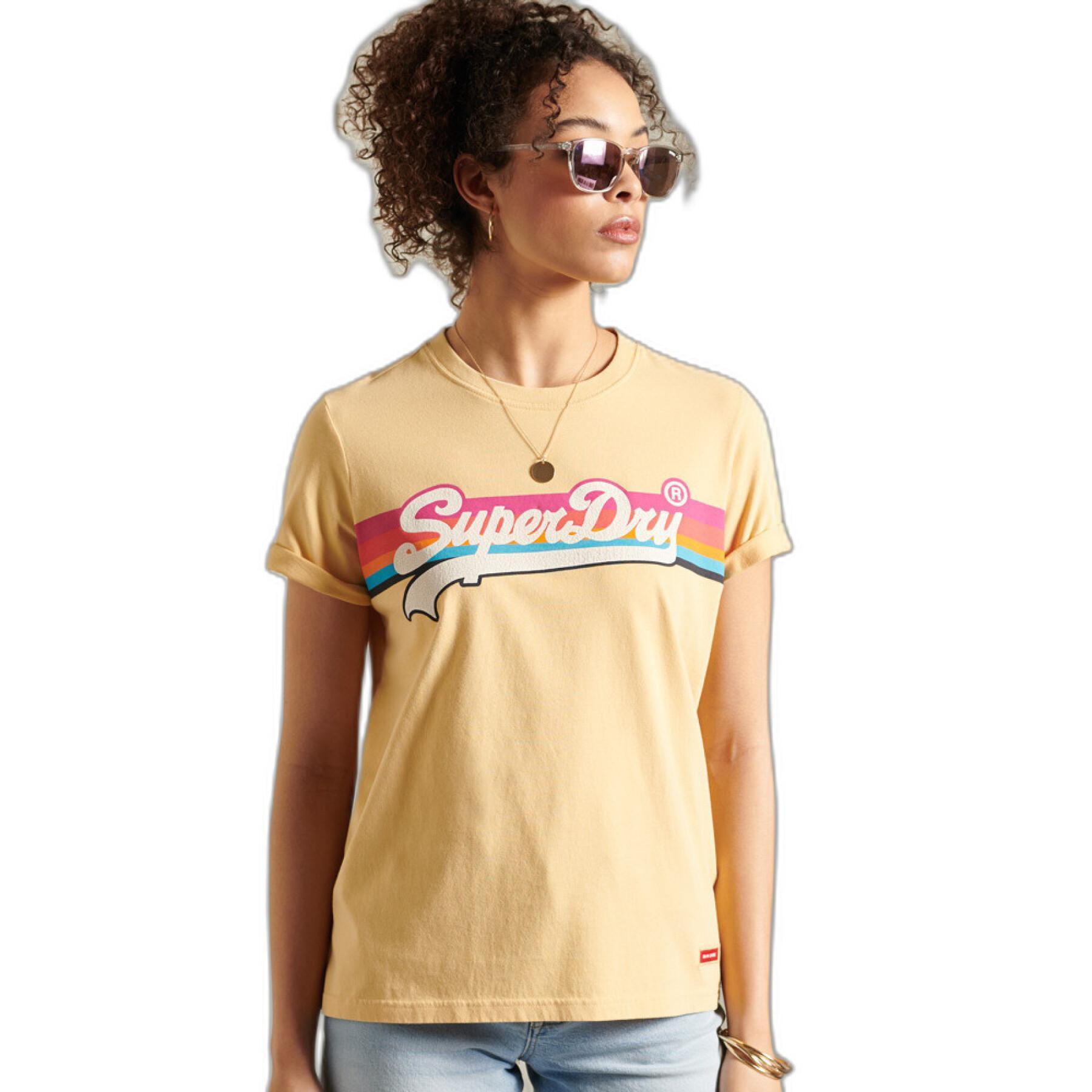 Camiseta feminina Superdry Vintage Logo Cali