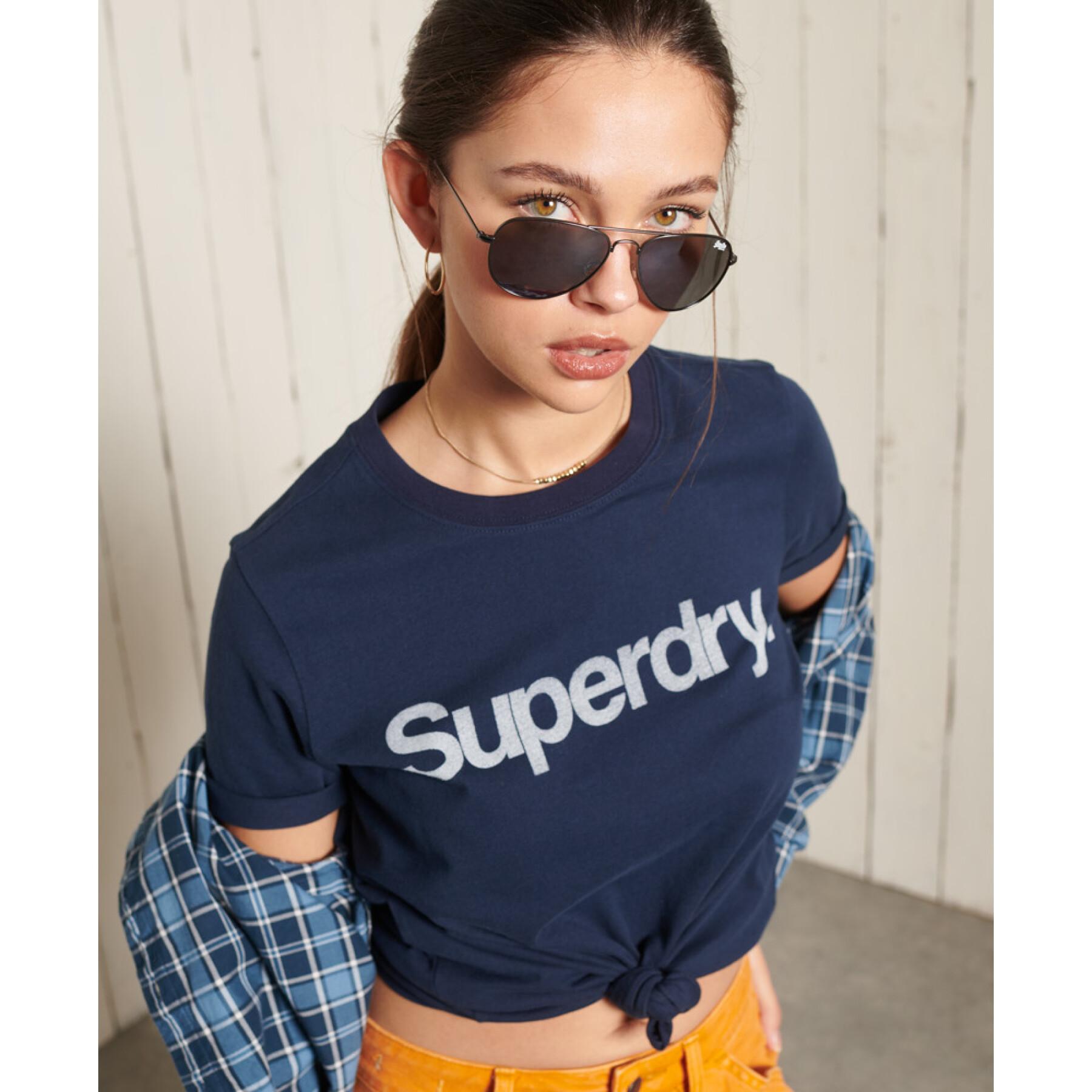 Camiseta feminina Superdry Core Logo