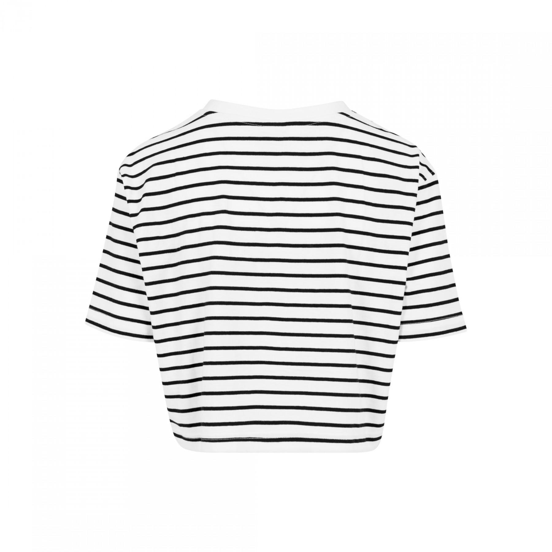 T-shirt mulher Urban Classic Striped Oversized