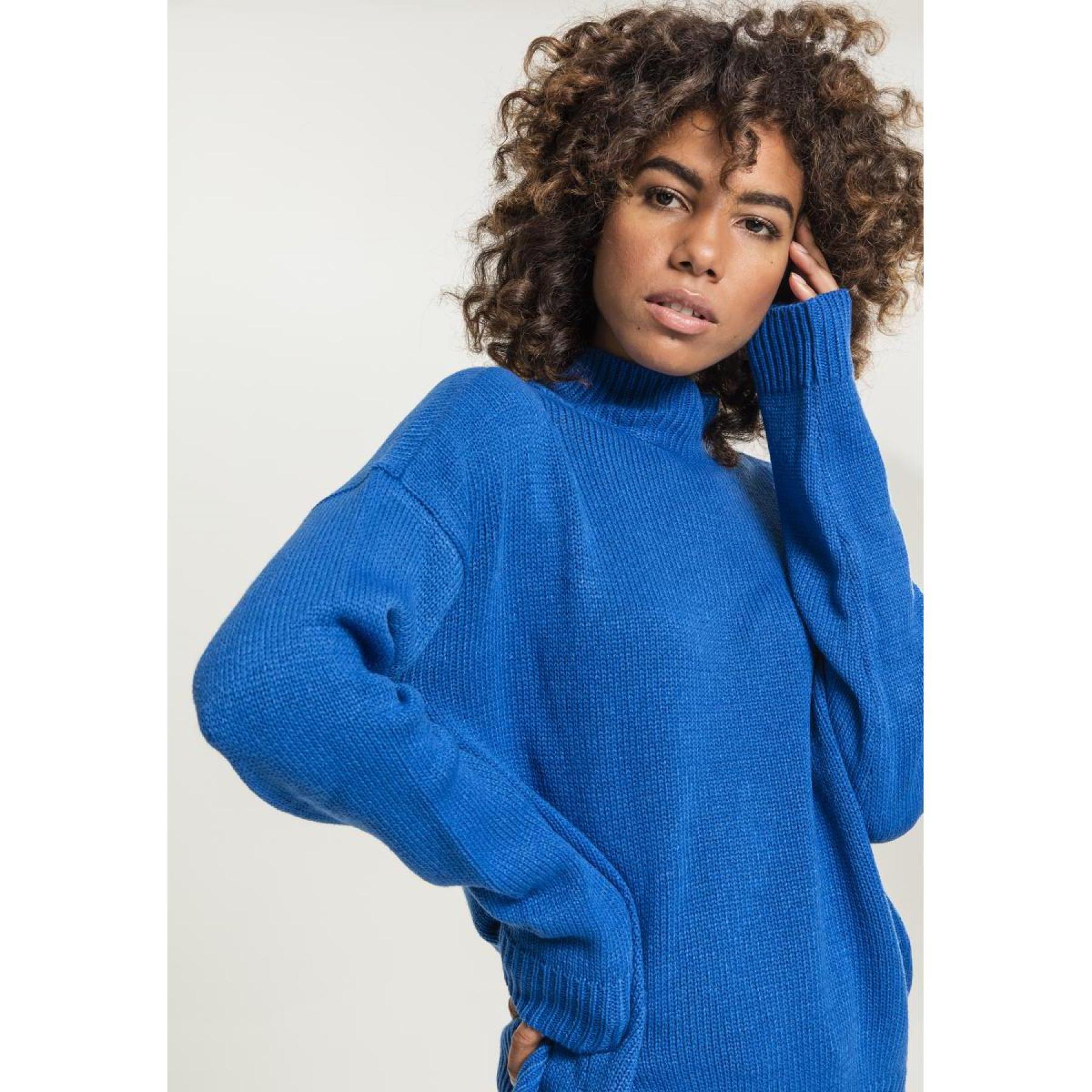Sweatshirt mulher turtlene clássico urbano