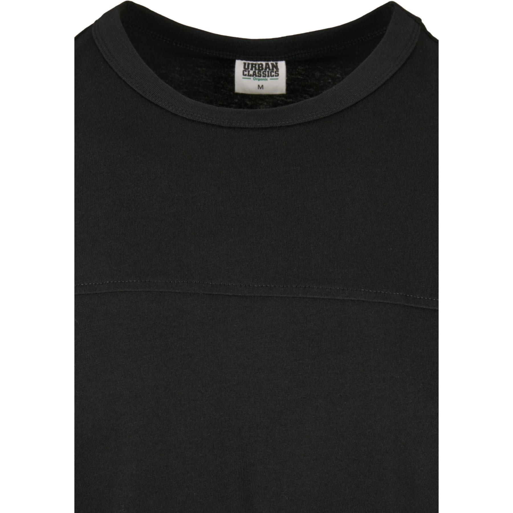 T-shirt manga comprida Urban Classics algodão orgânico oversized-tamanhos grandes