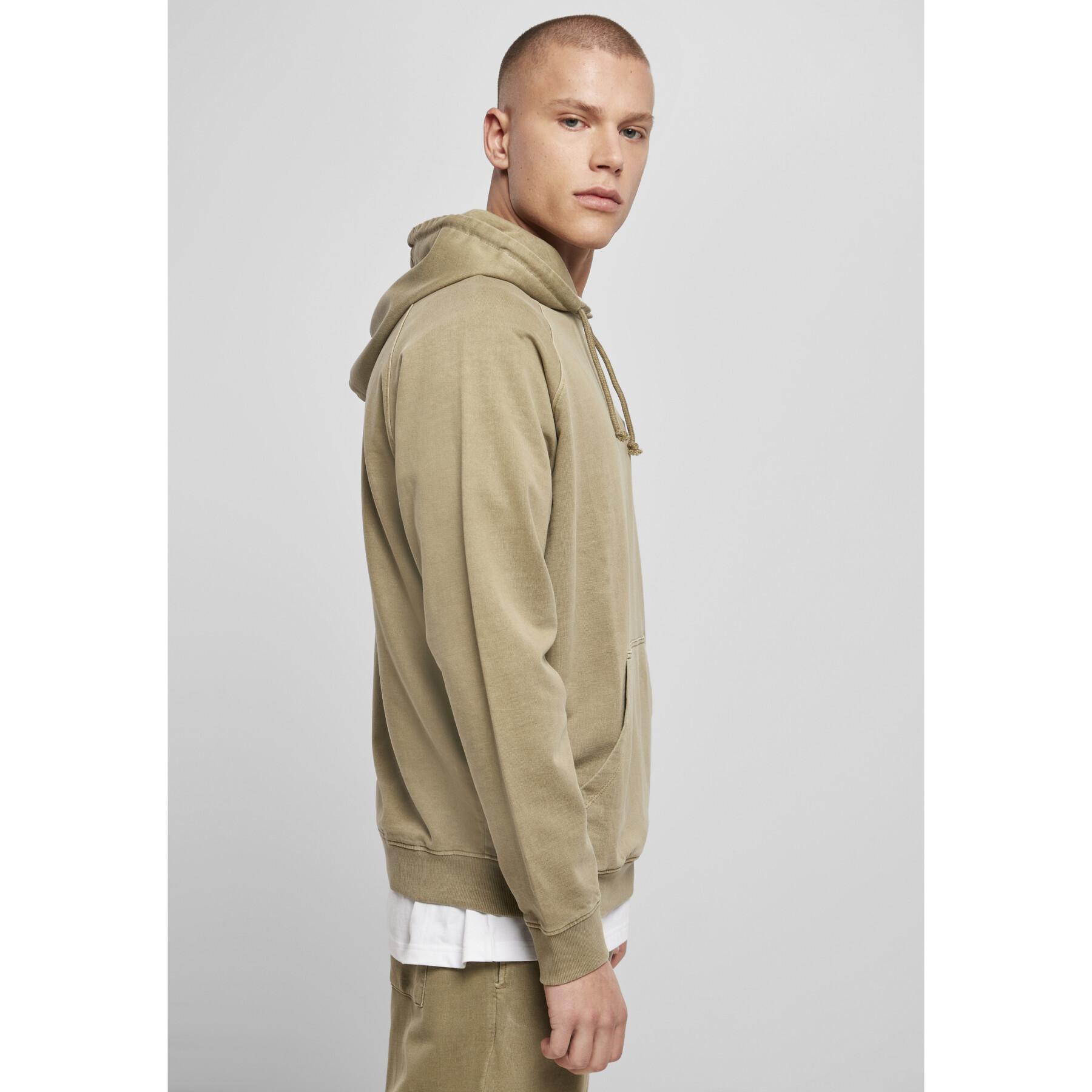 Hoodie Urban Classics overdyed (Grandes tailles)