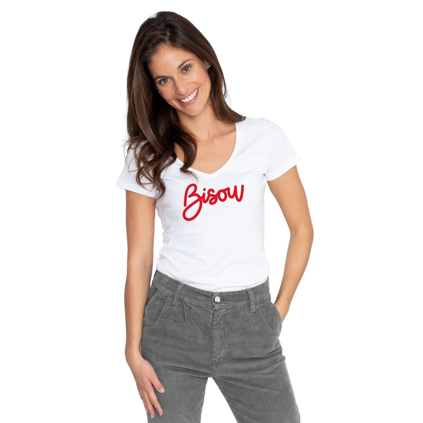 T-shirt de mulher French Disorder Bisou