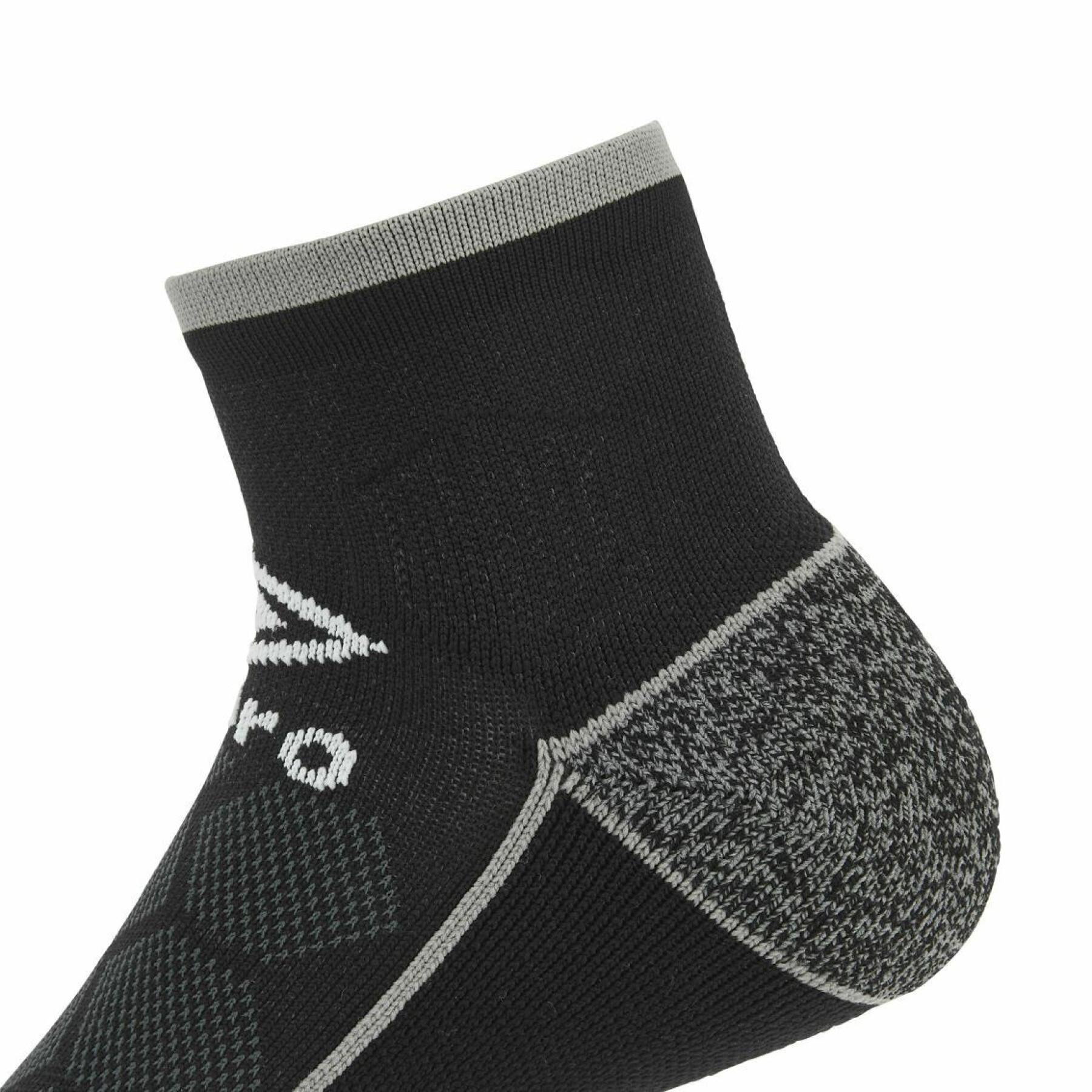 Conjunto de 2 pares de meias desportivas técnicas de baixo corte Umbro