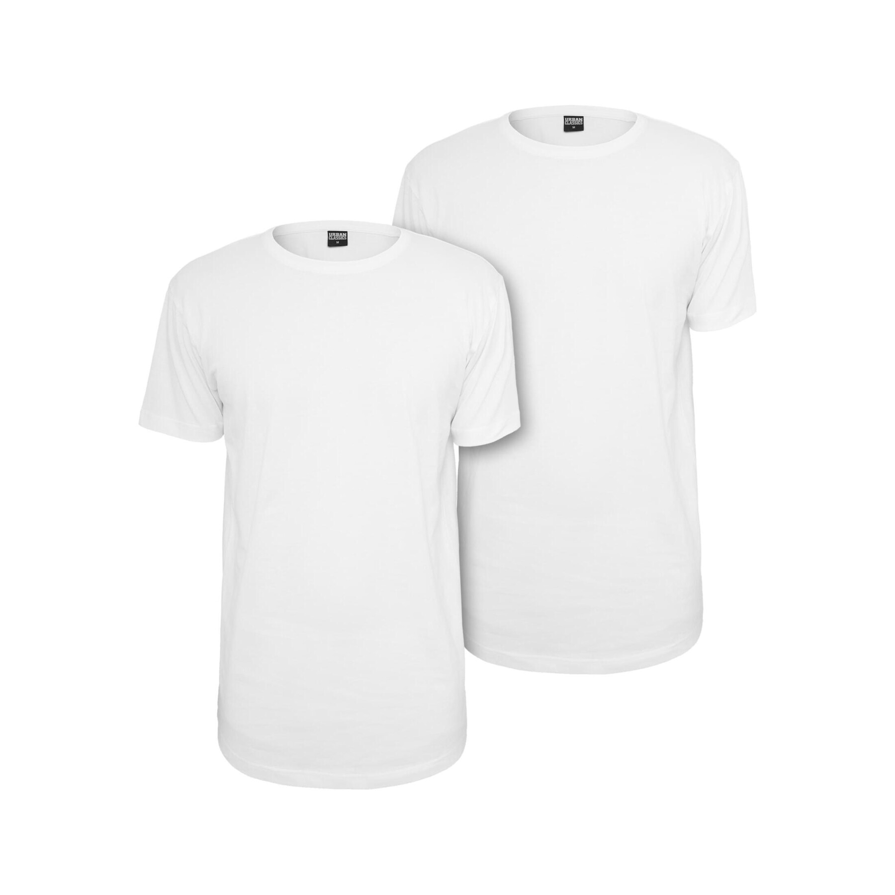 T-shirts compridas Urban Classics Shaped (x2)