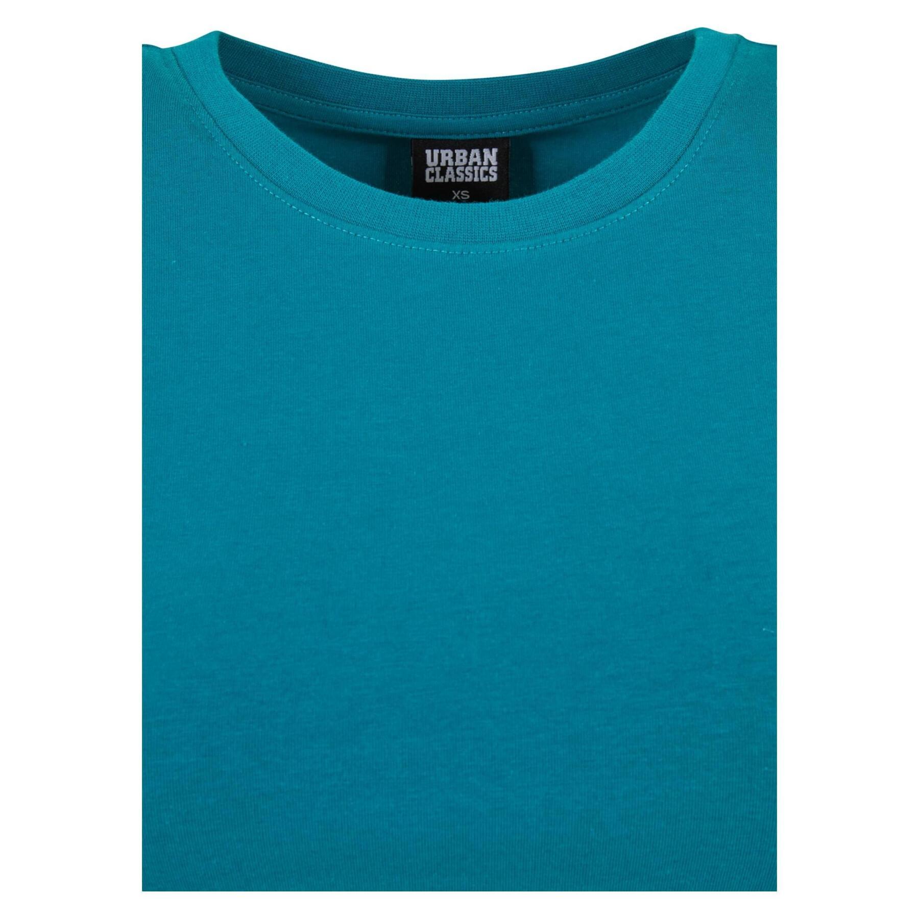 T-shirt court camisola elástica feminina Urban Classics